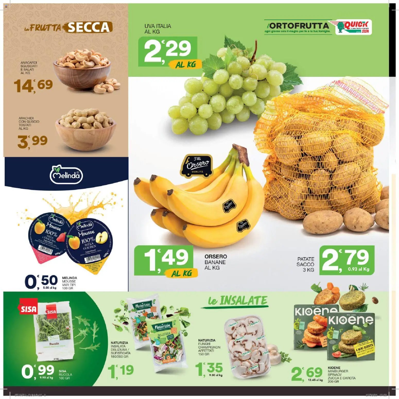SISA volantino Quick
