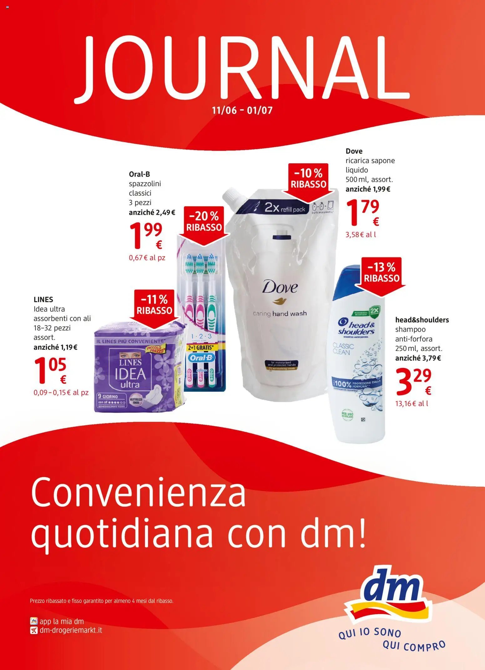 dm drogerie markt volantino Convenienza quotidiana