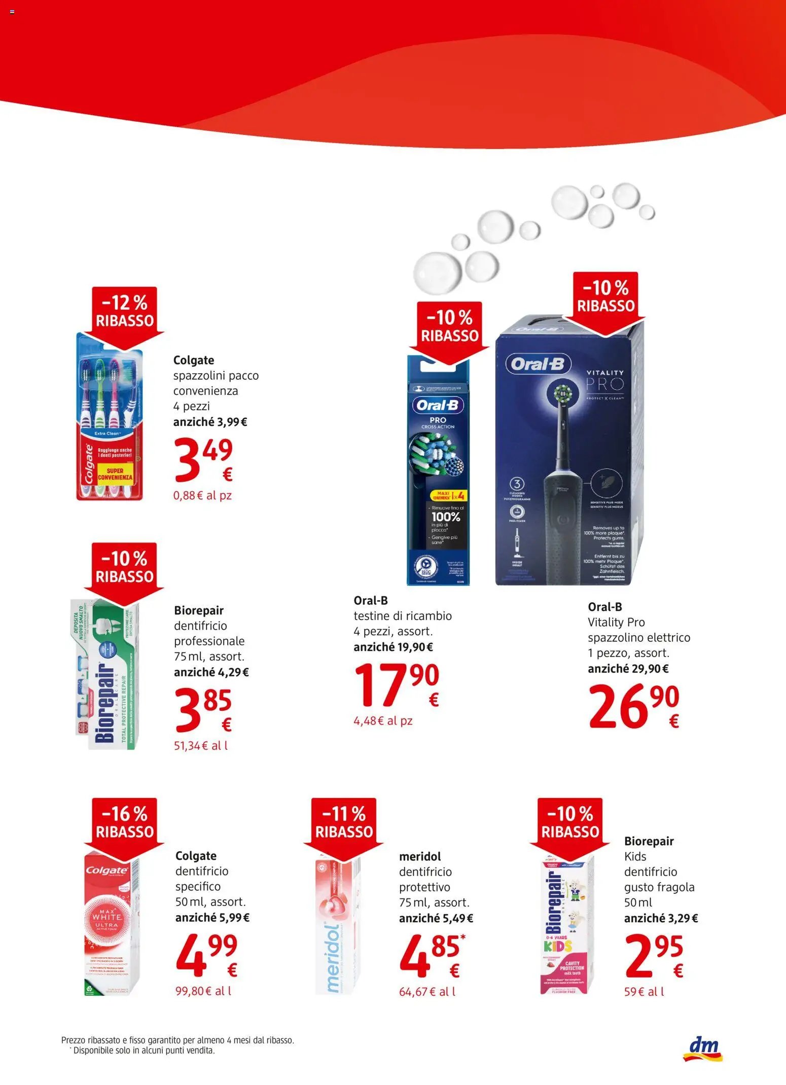 dm drogerie markt volantino Convenienza quotidiana