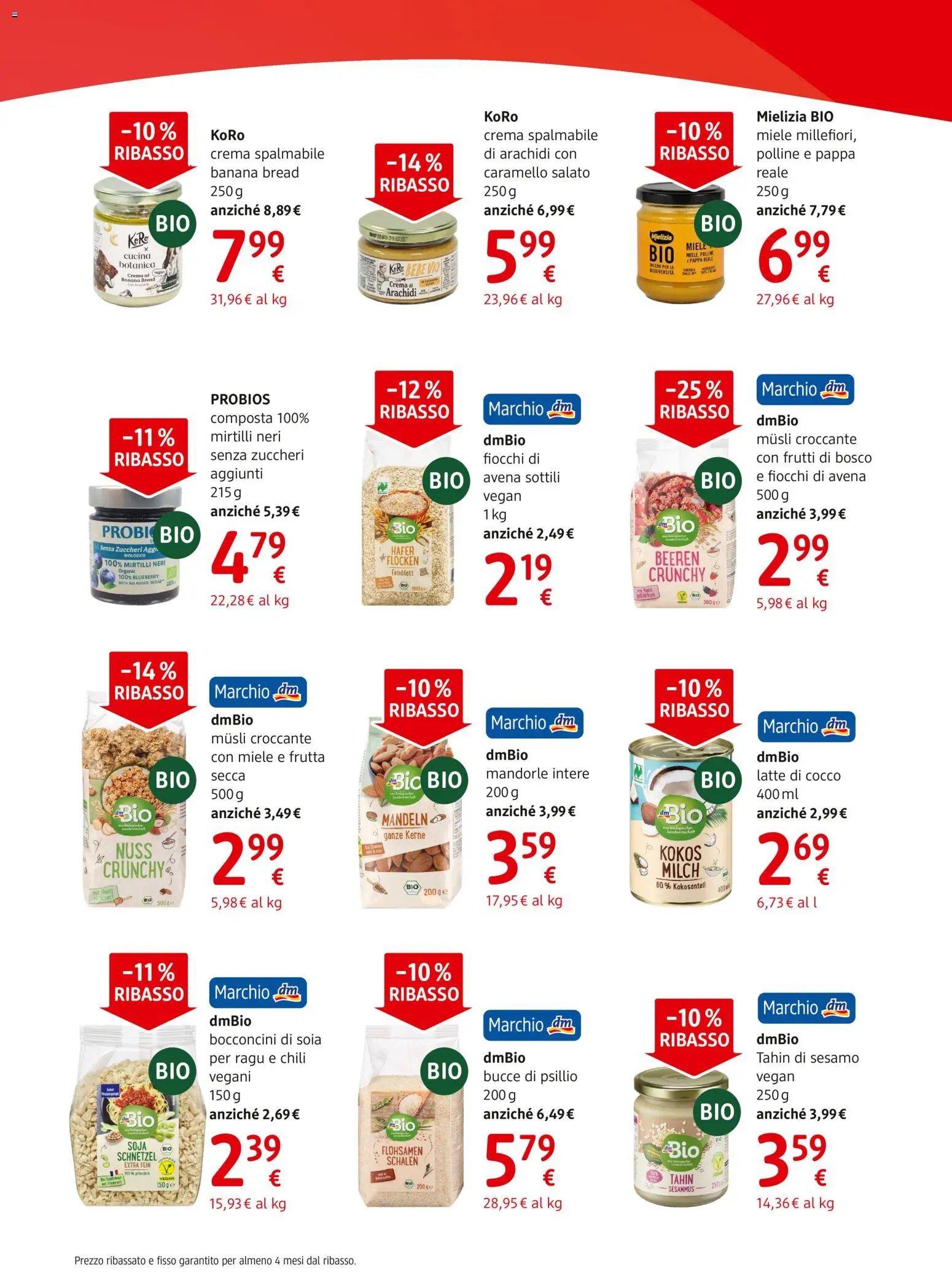 dm drogerie markt volantino Convenienza quotidiana