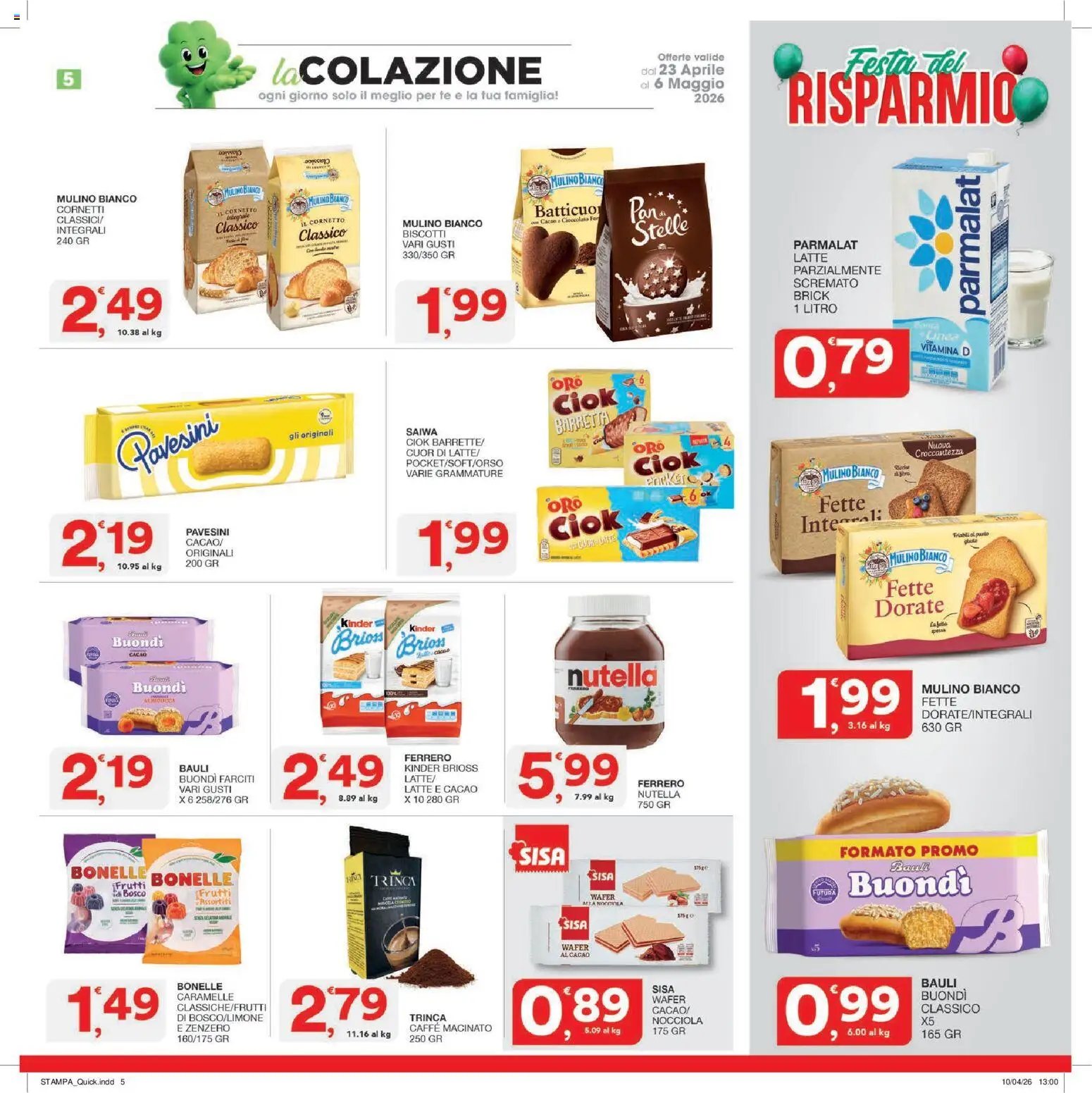 SISA volantino Quick (2026-04-23 - 2026-05-06)