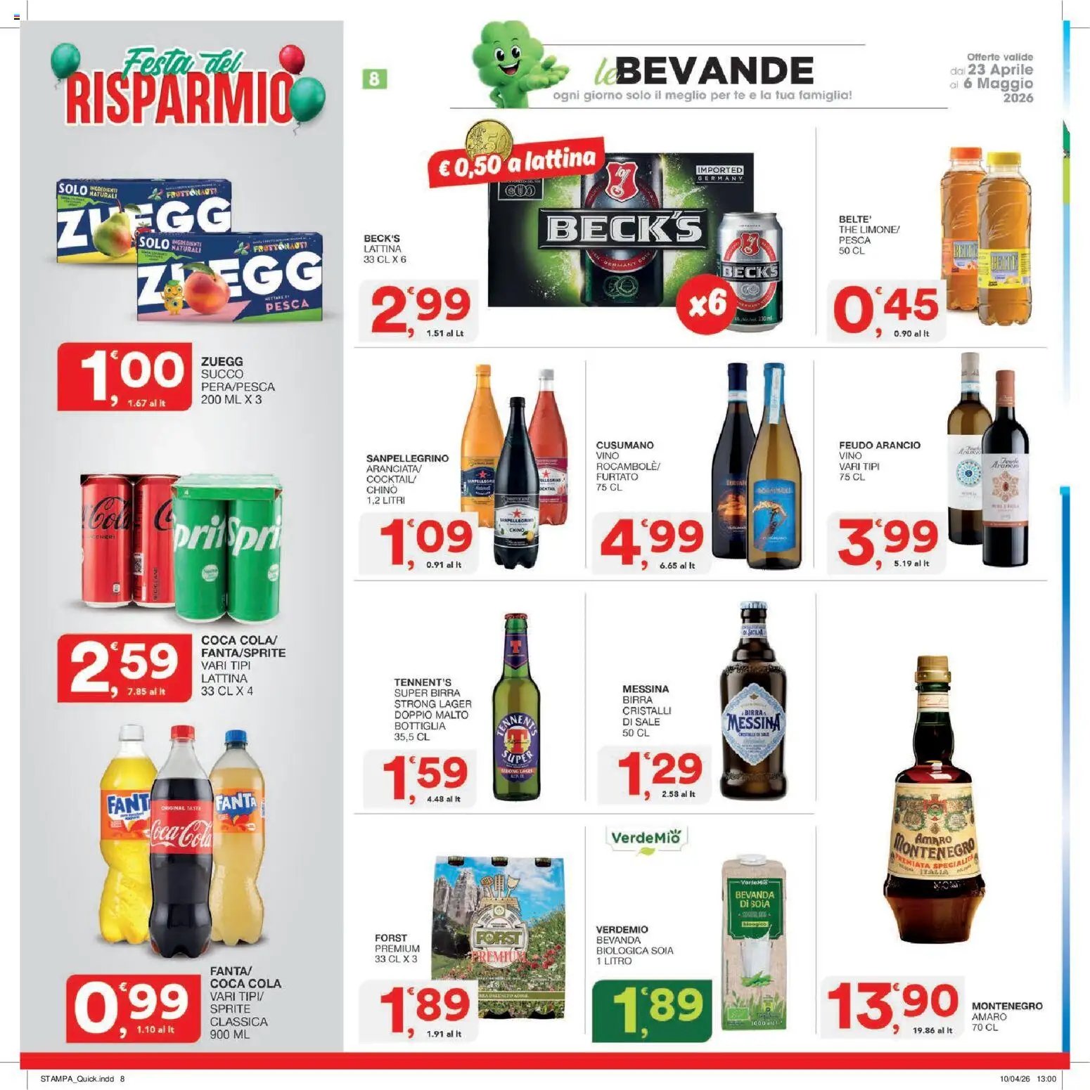 SISA volantino Quick (2026-04-23 - 2026-05-06)