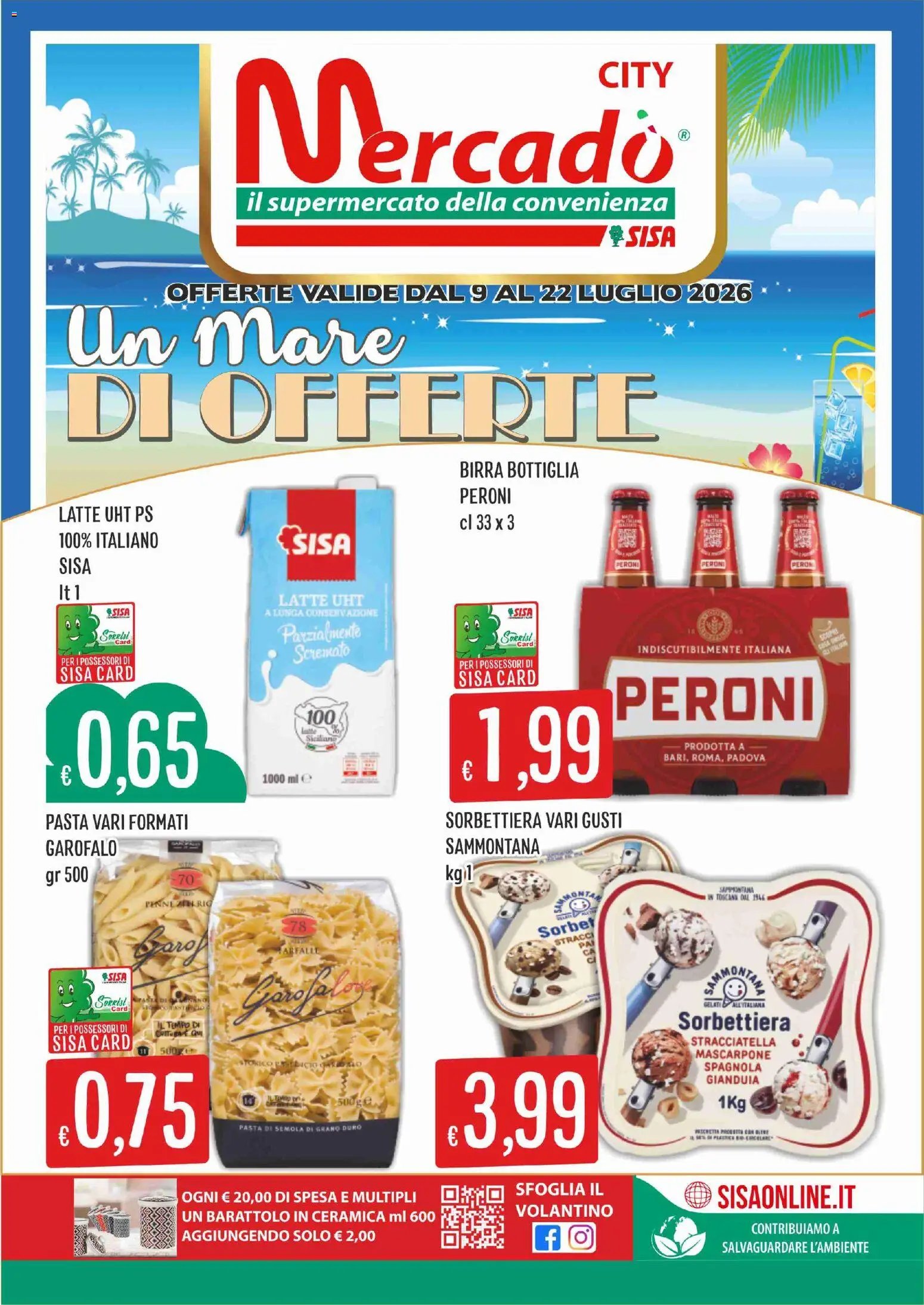 SISA volantino Mercadò City