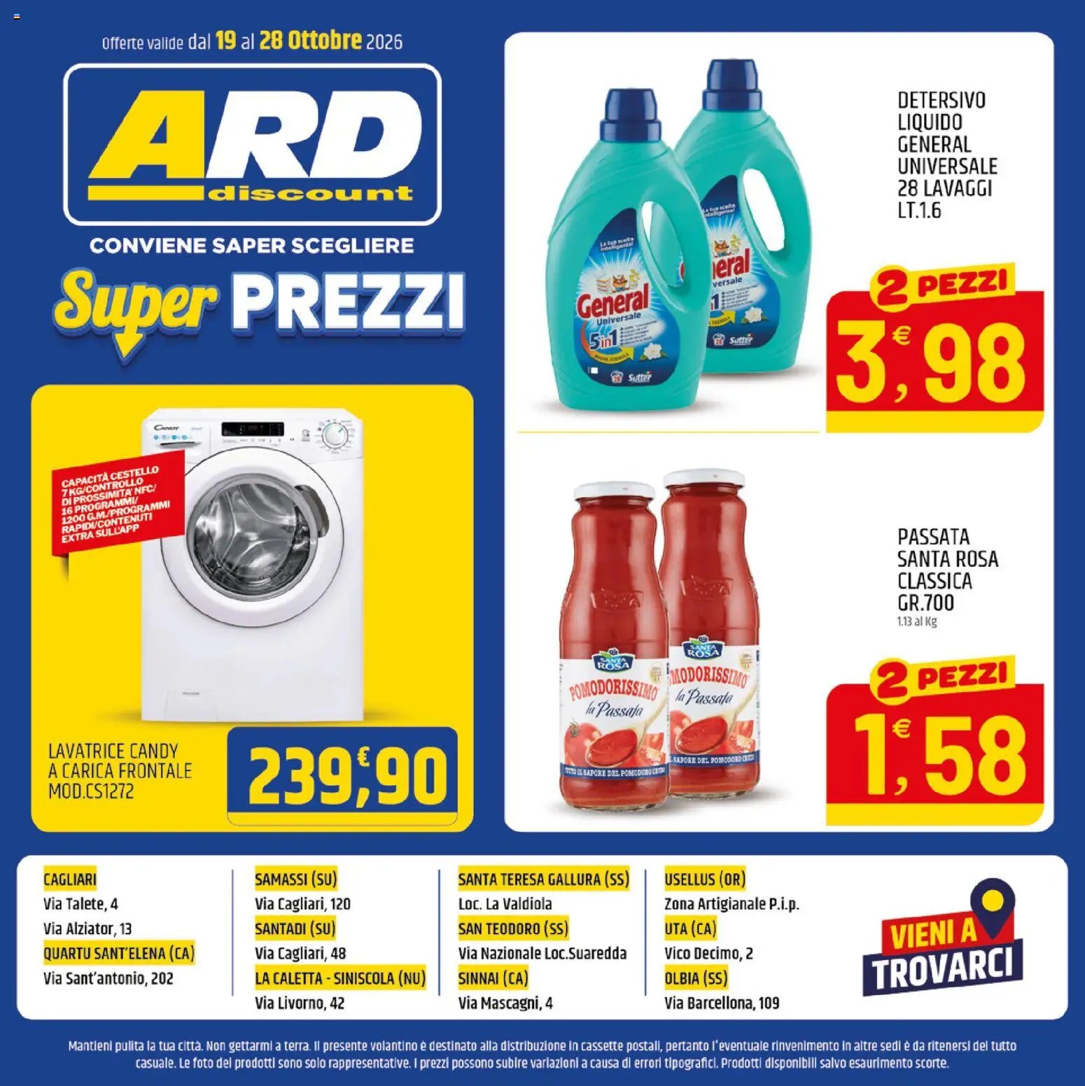 ARD Discount volantino Sardegna
