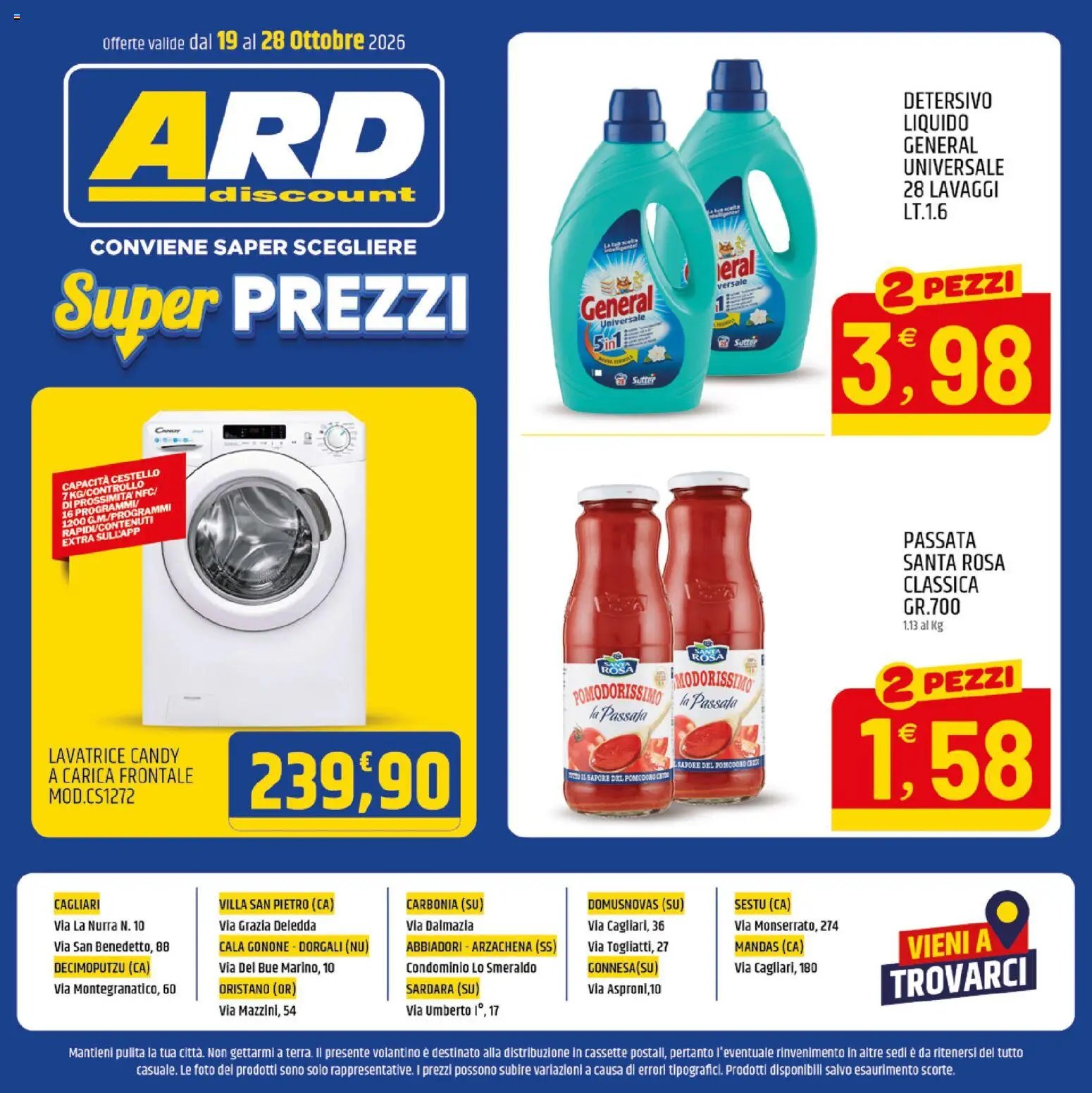 ARD Discount volantino Sardegna
