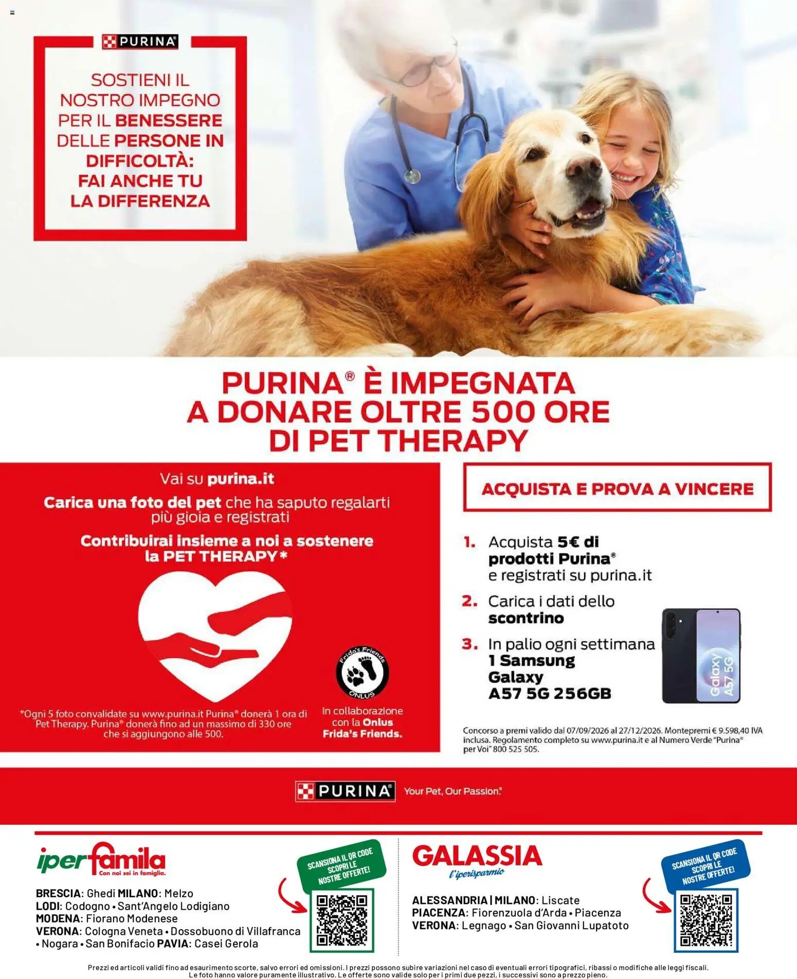 Galassia volantino Pet Food