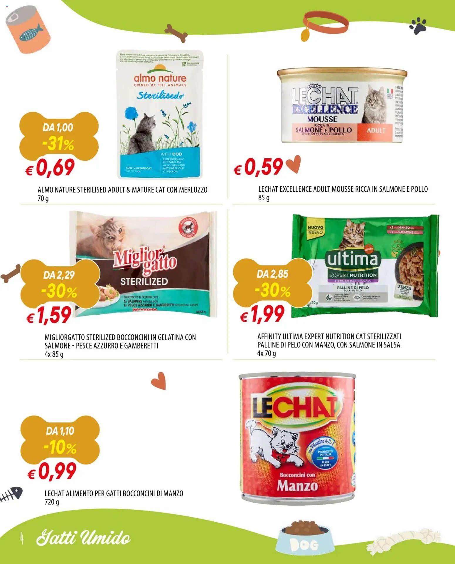 Galassia volantino Pet Food