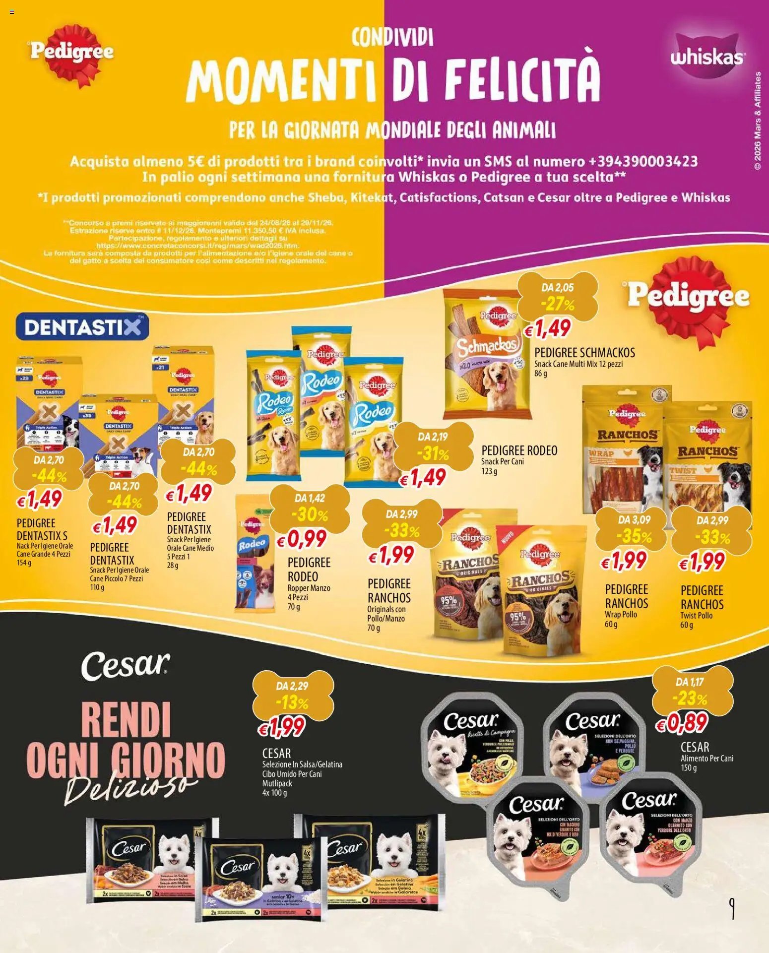 Galassia volantino Pet Food
