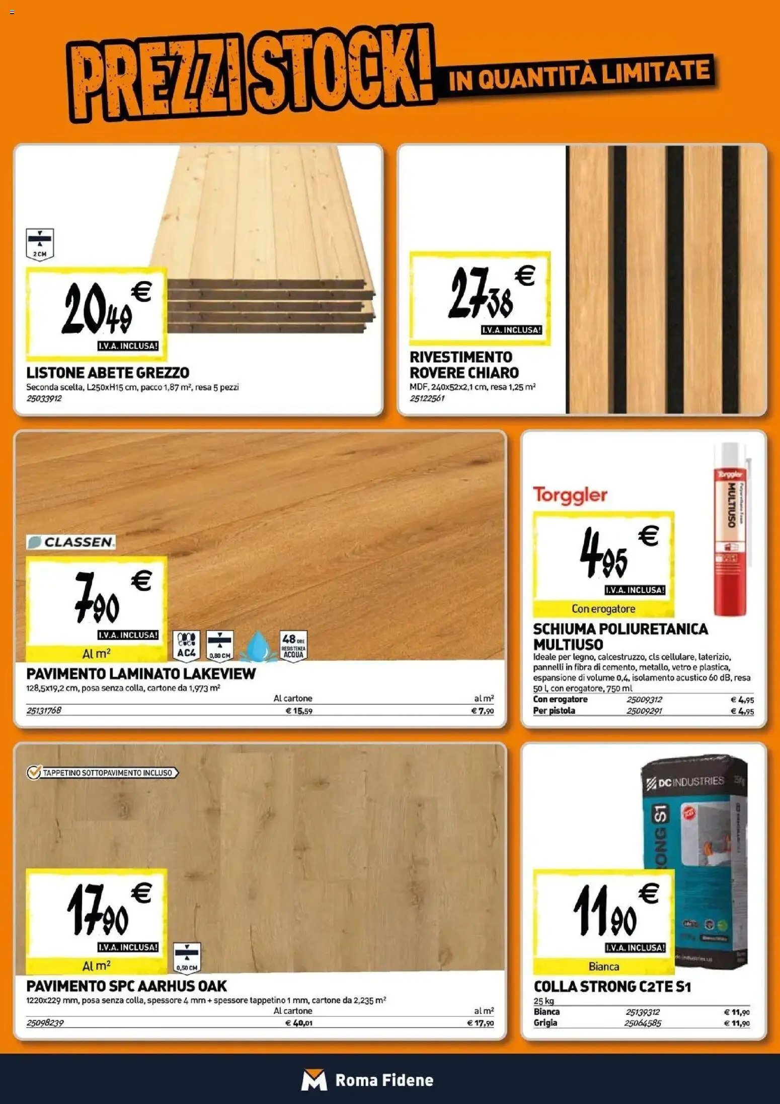 TECNOMAT - Straordinari prezzi stock!