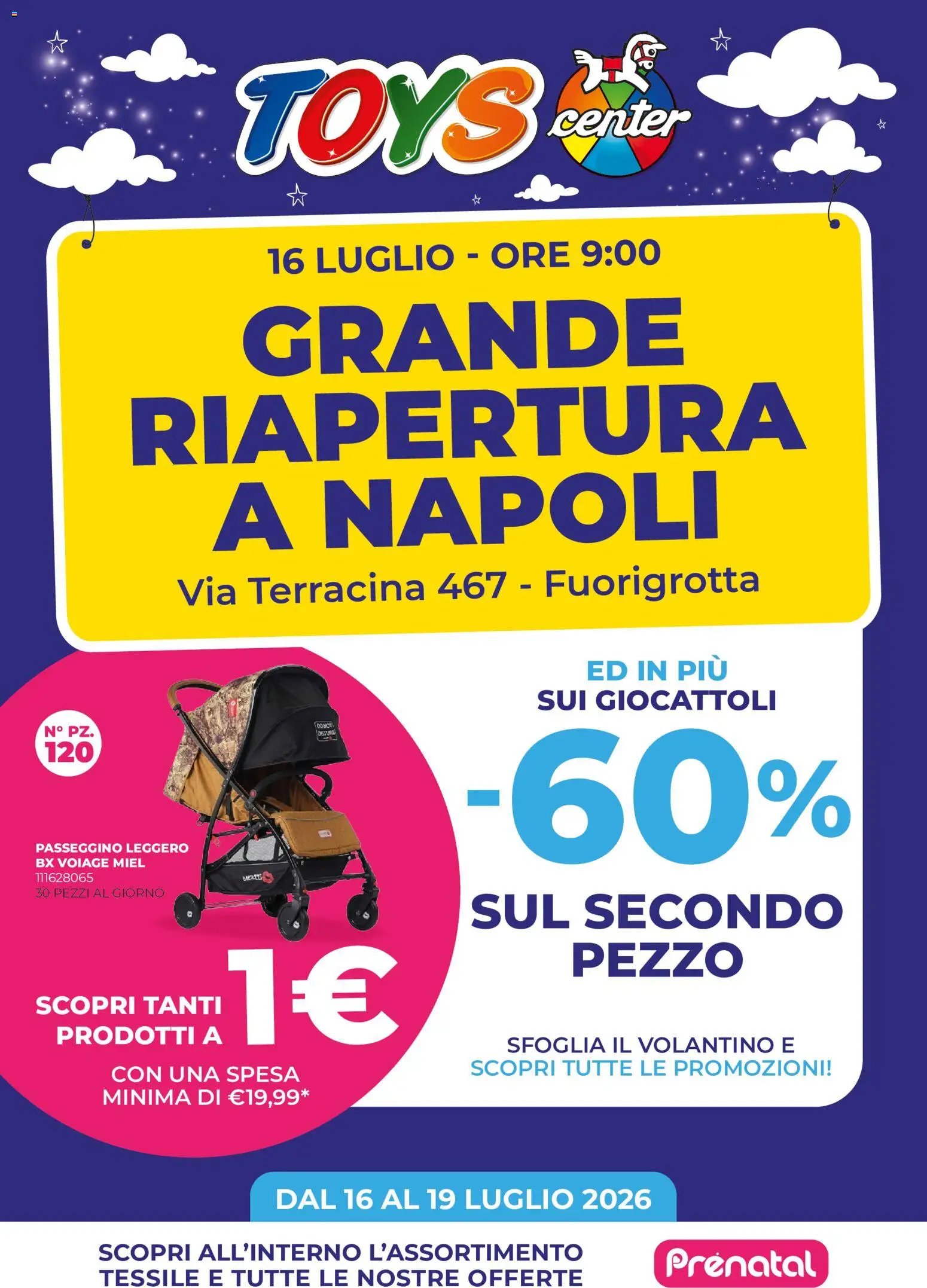 Toys Center volantino Fuorigrotta