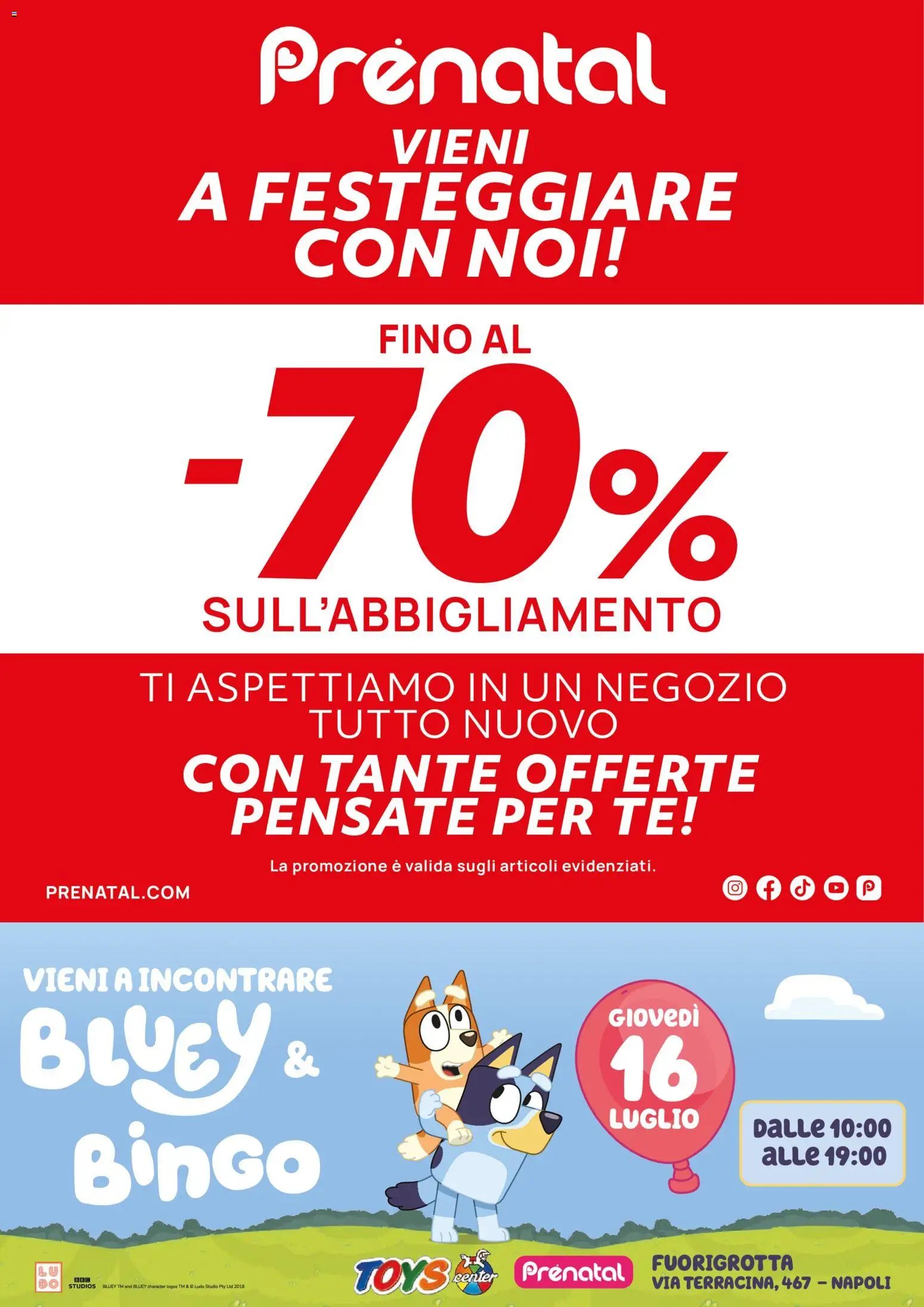 Toys Center volantino Fuorigrotta