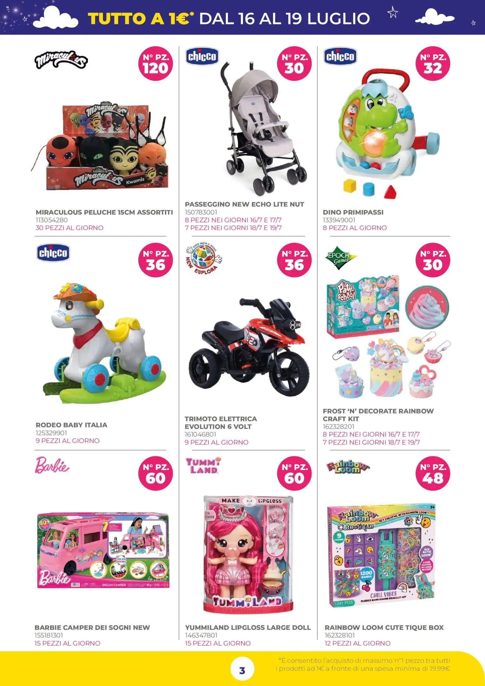 Toys Center volantino Fuorigrotta