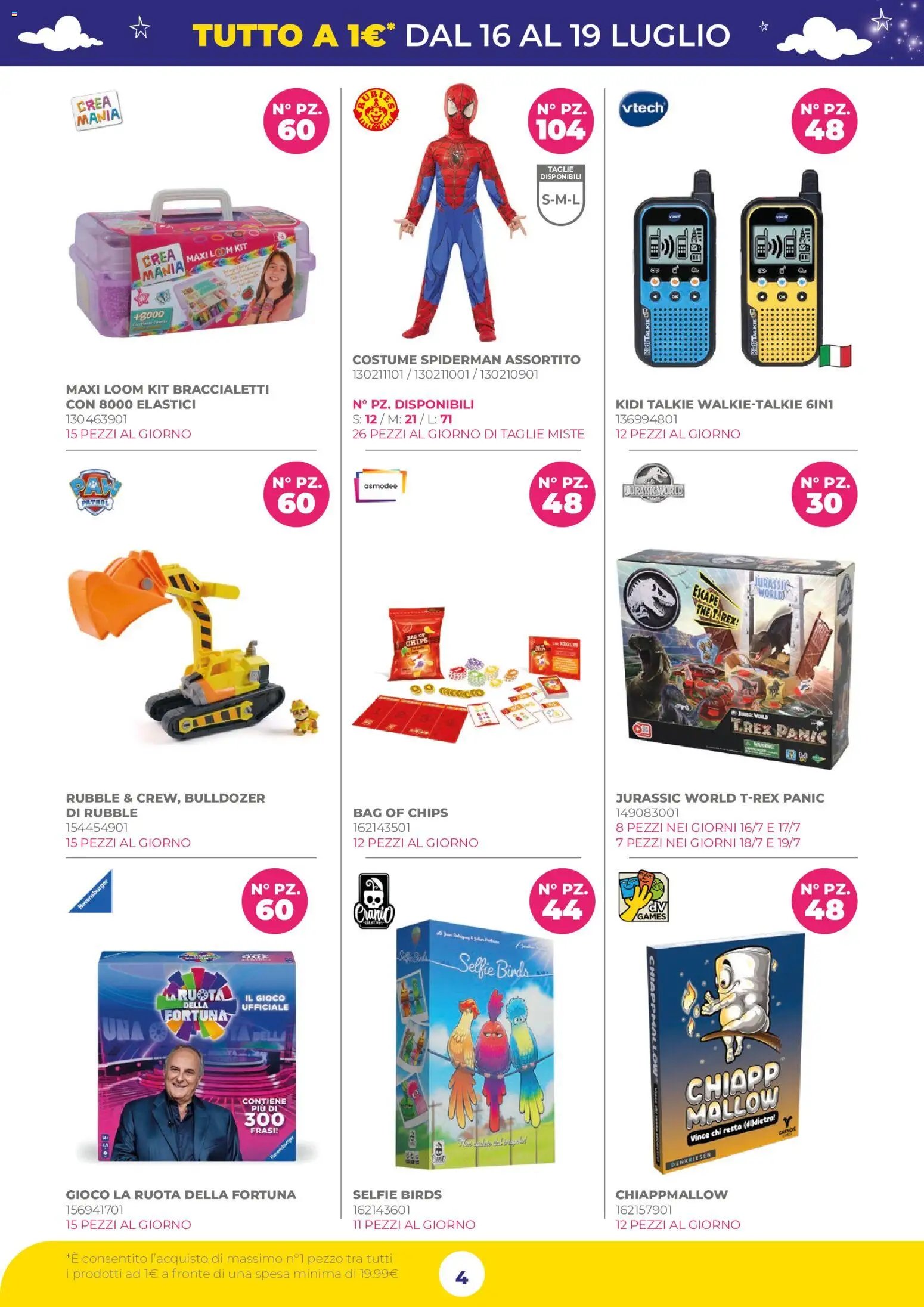 Toys Center volantino Fuorigrotta