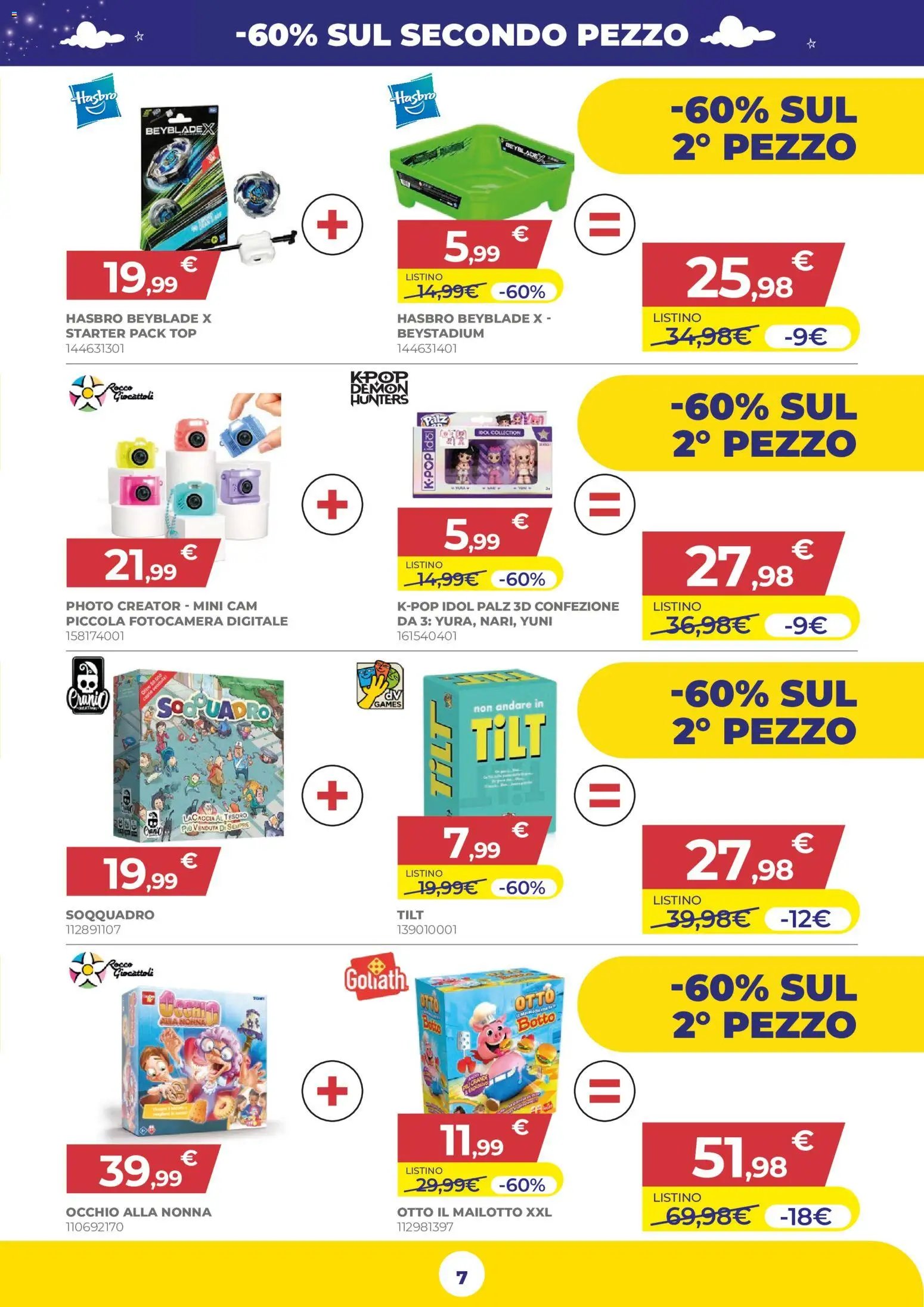 Toys Center volantino Fuorigrotta