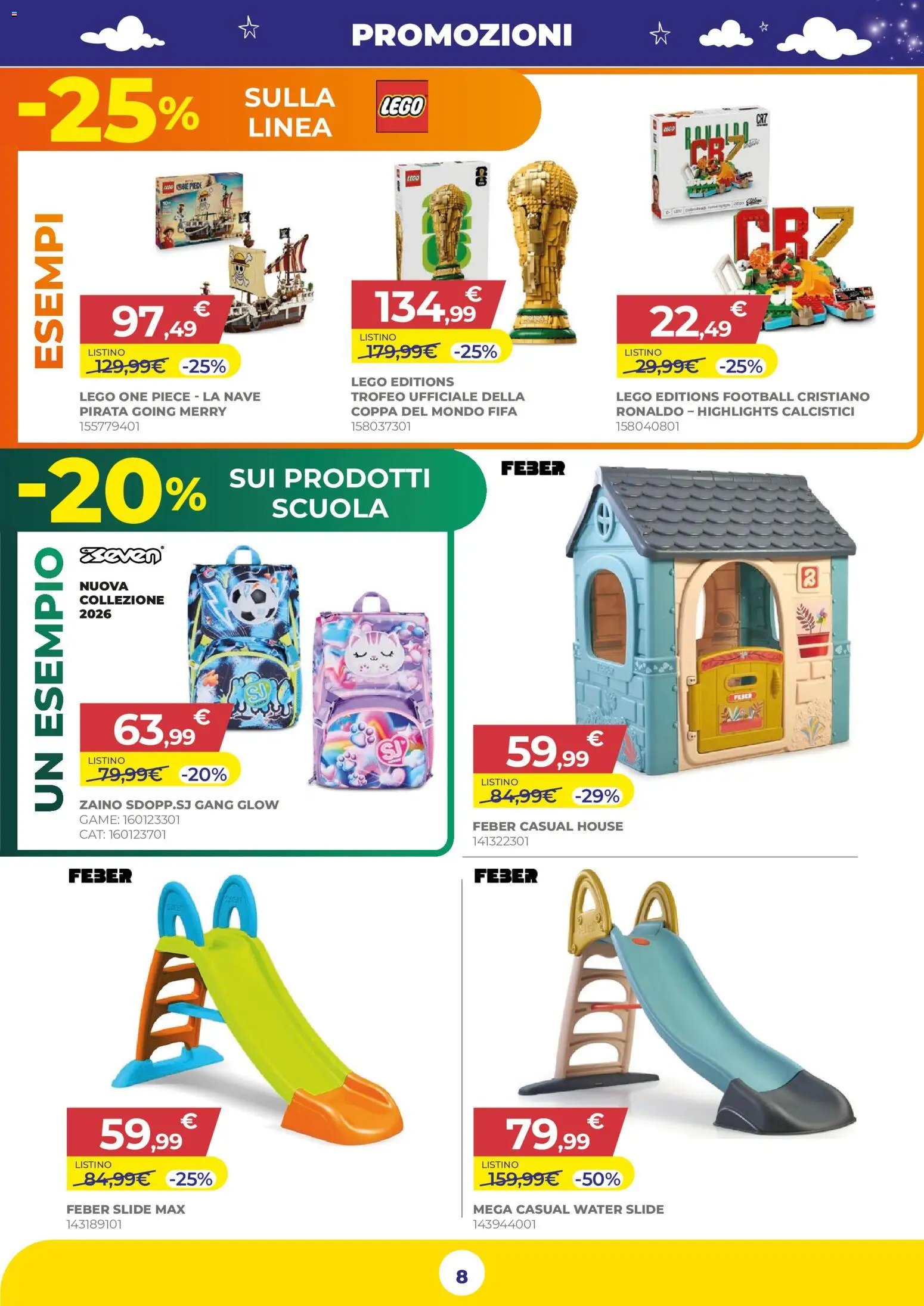Toys Center volantino Fuorigrotta