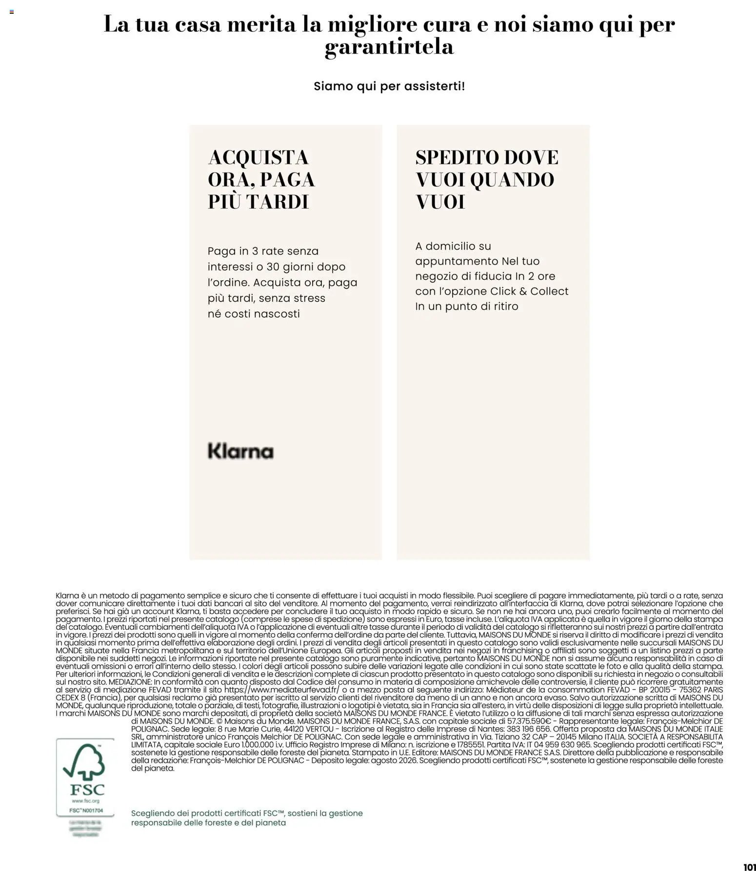 Maisons du Monde volantino