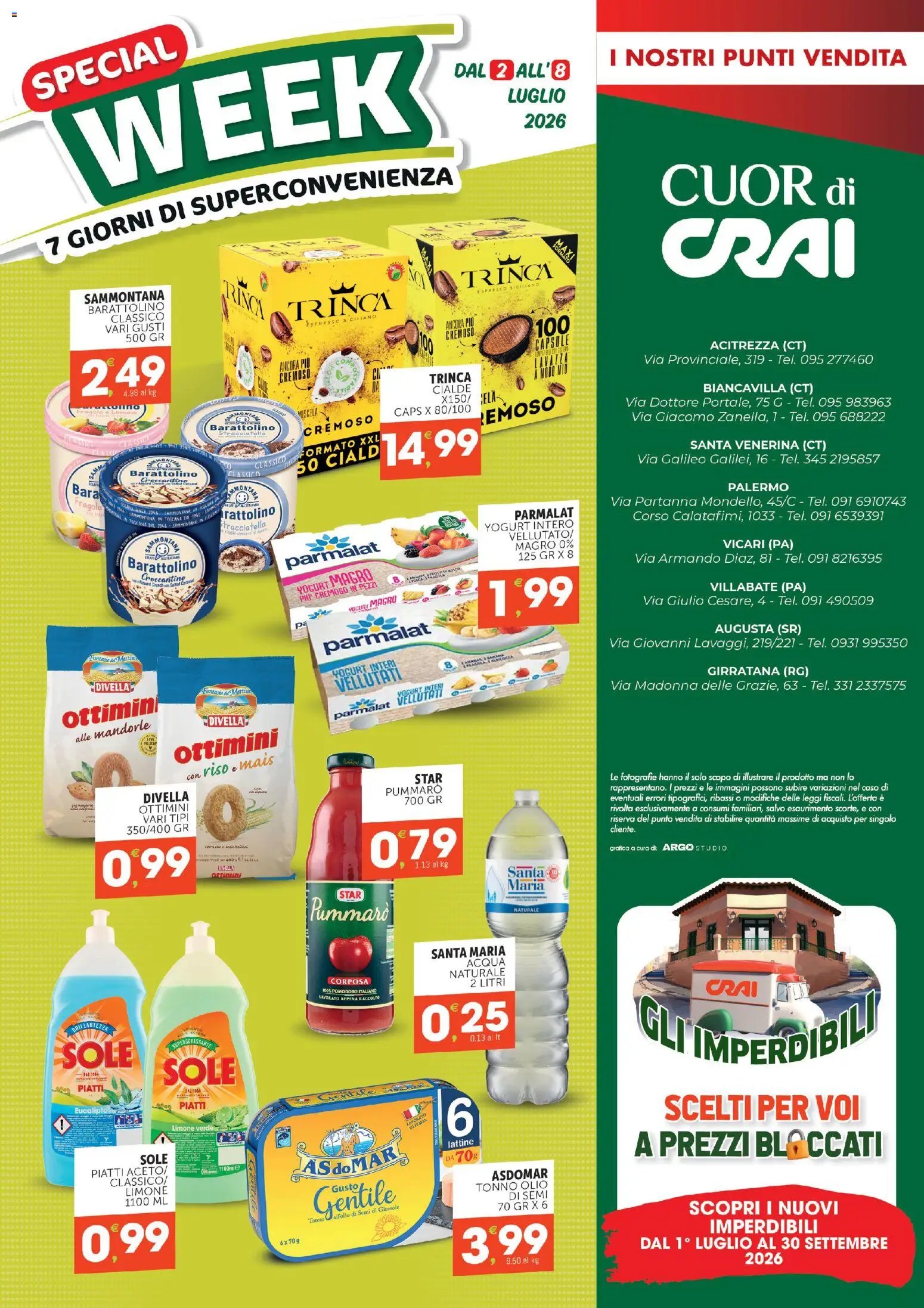CRAI volantino Cuor di Crai Biancavilla