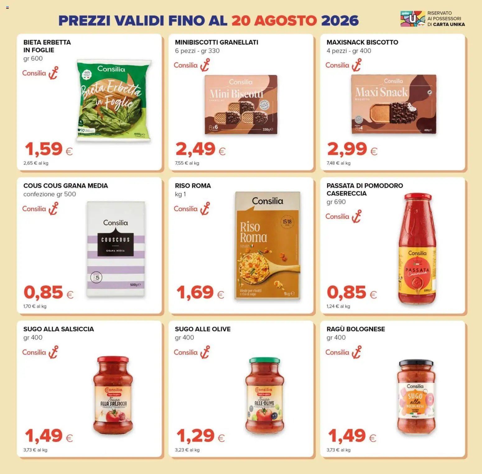 Tigre volantino Prezzi Ribassati