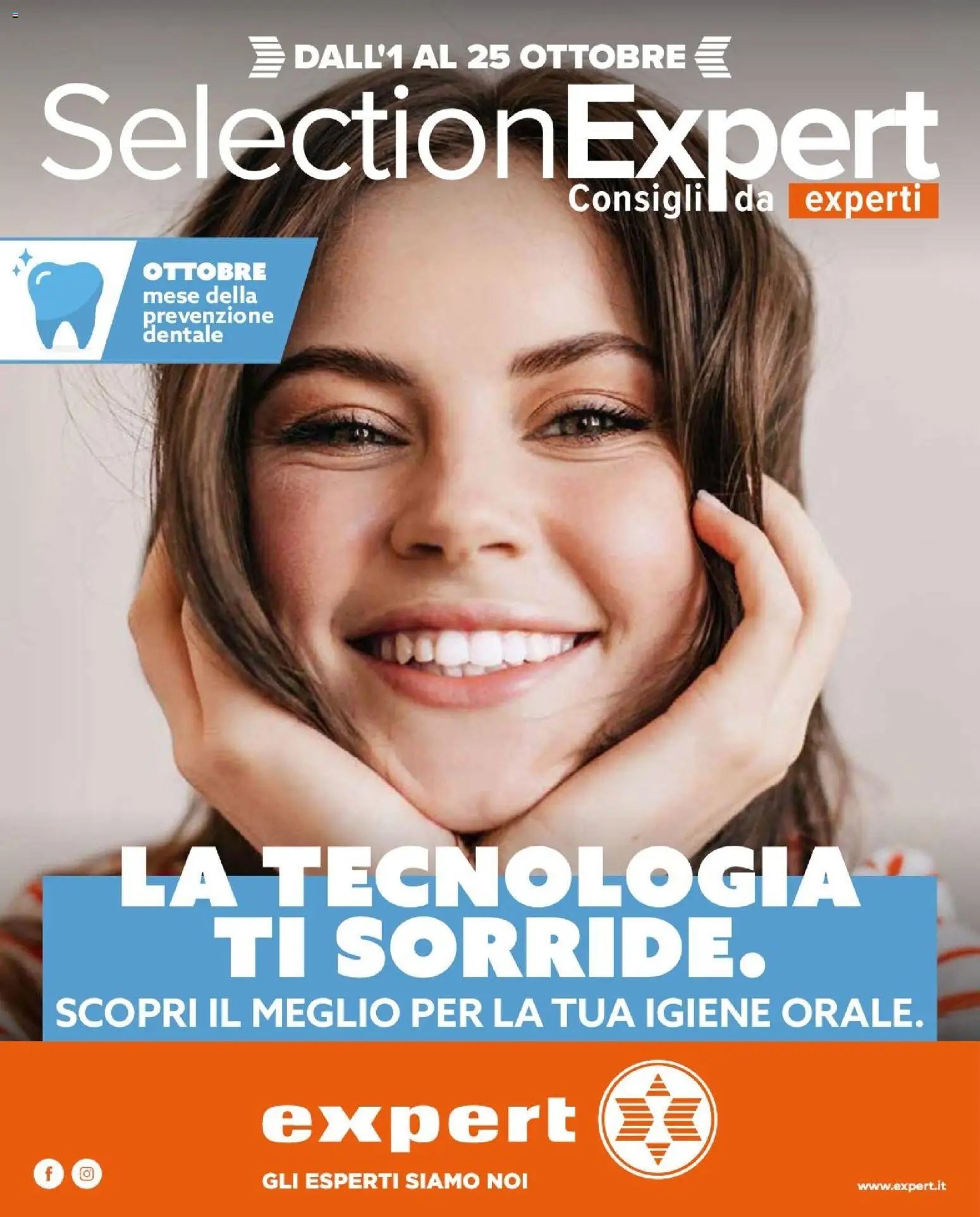 Expert volantino La Tecnologia ti sorride