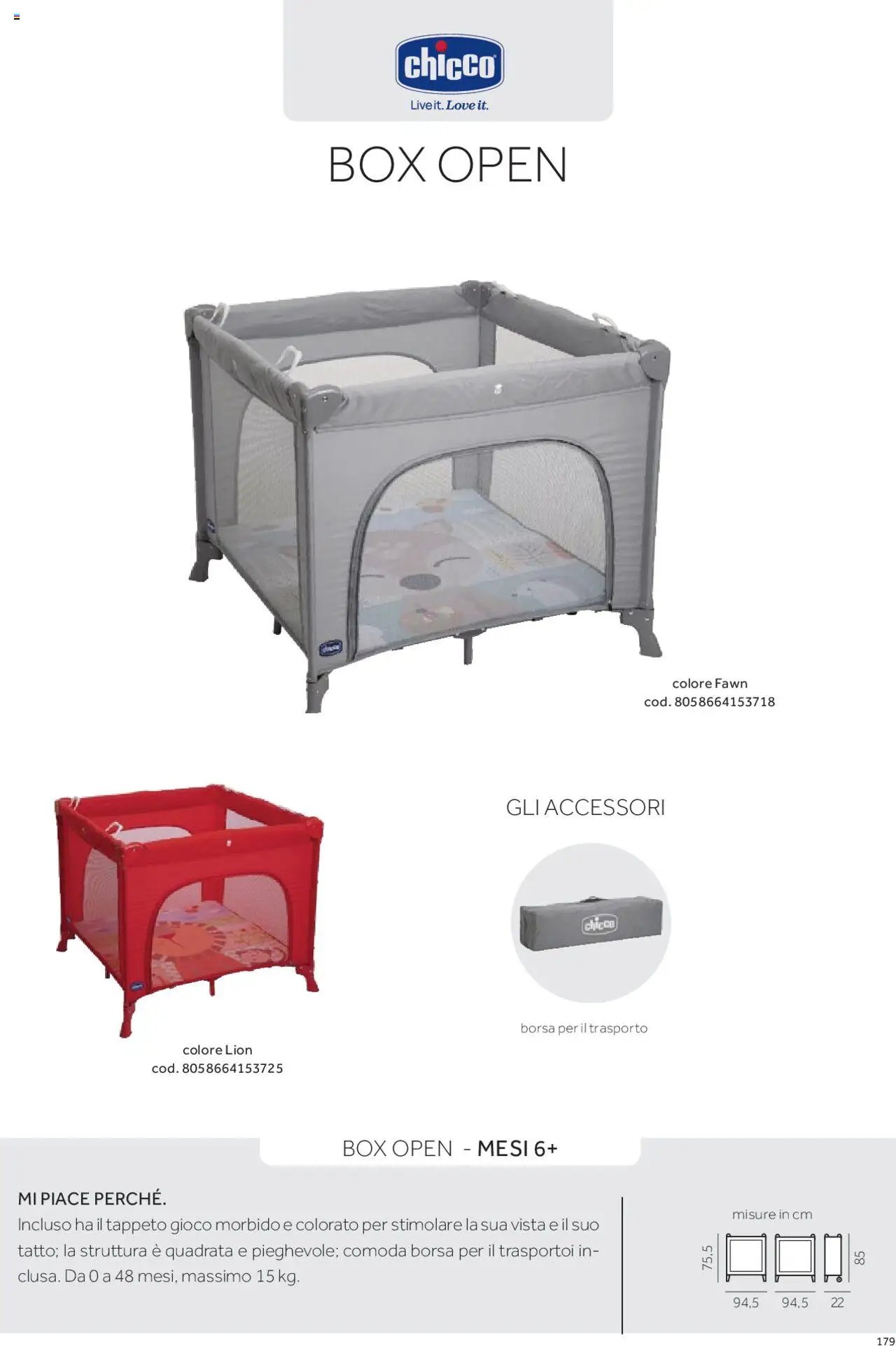 Catalogo Sdraiette, girelli, box Prenatal	 (2025-01-01 - 2025-12-31)