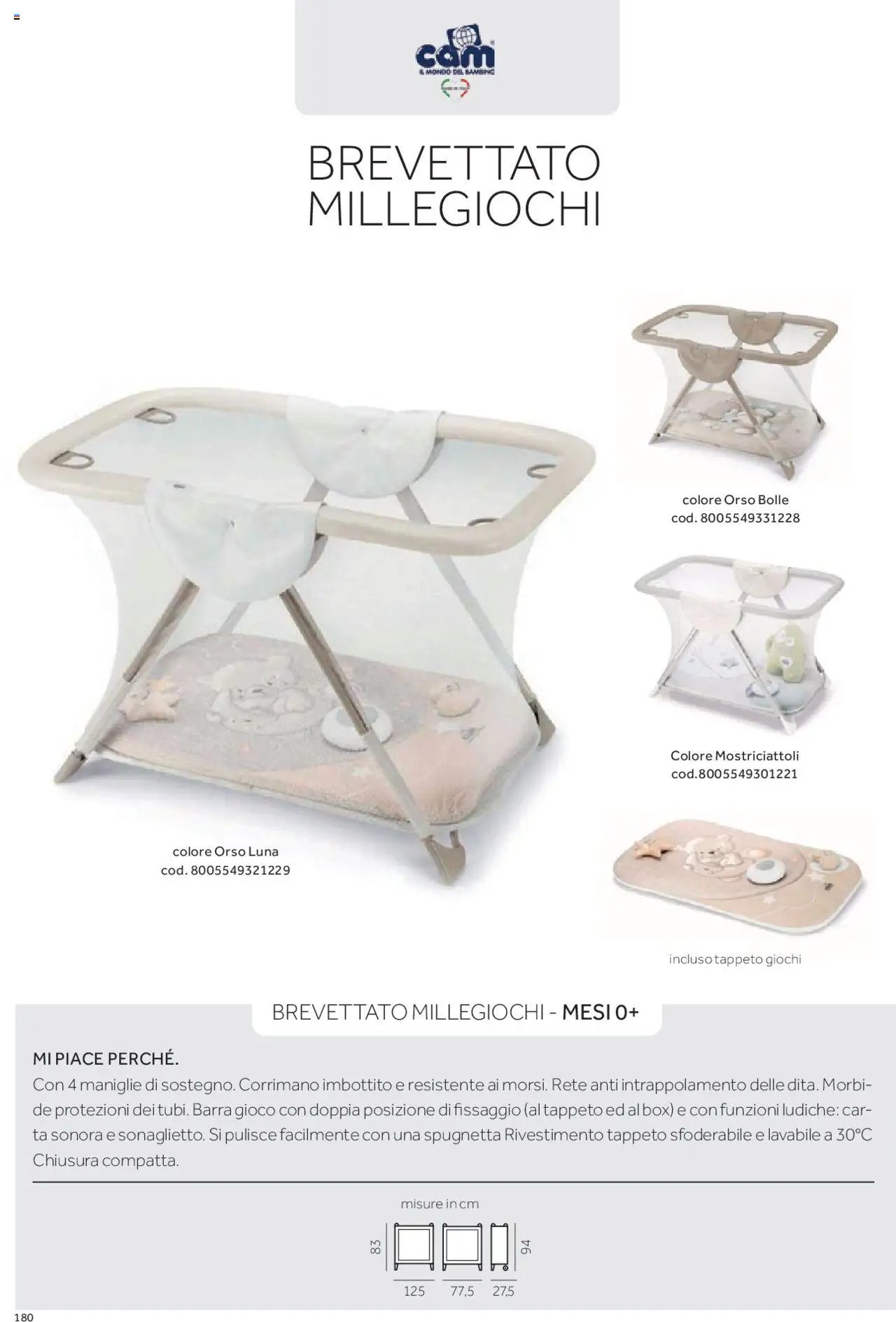 Catalogo Sdraiette, girelli, box Prenatal	 (2025-01-01 - 2025-12-31)