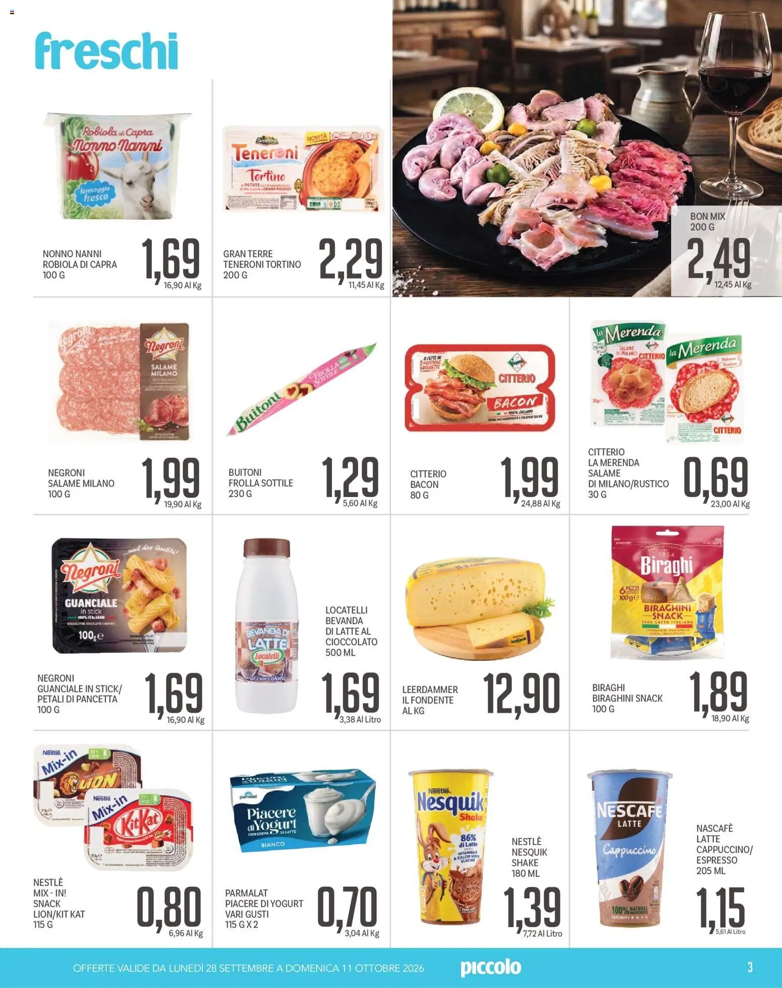 Piccolo volantino Offerte Speciali