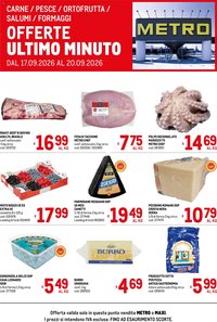 Metro volantino Offerte freschissimi