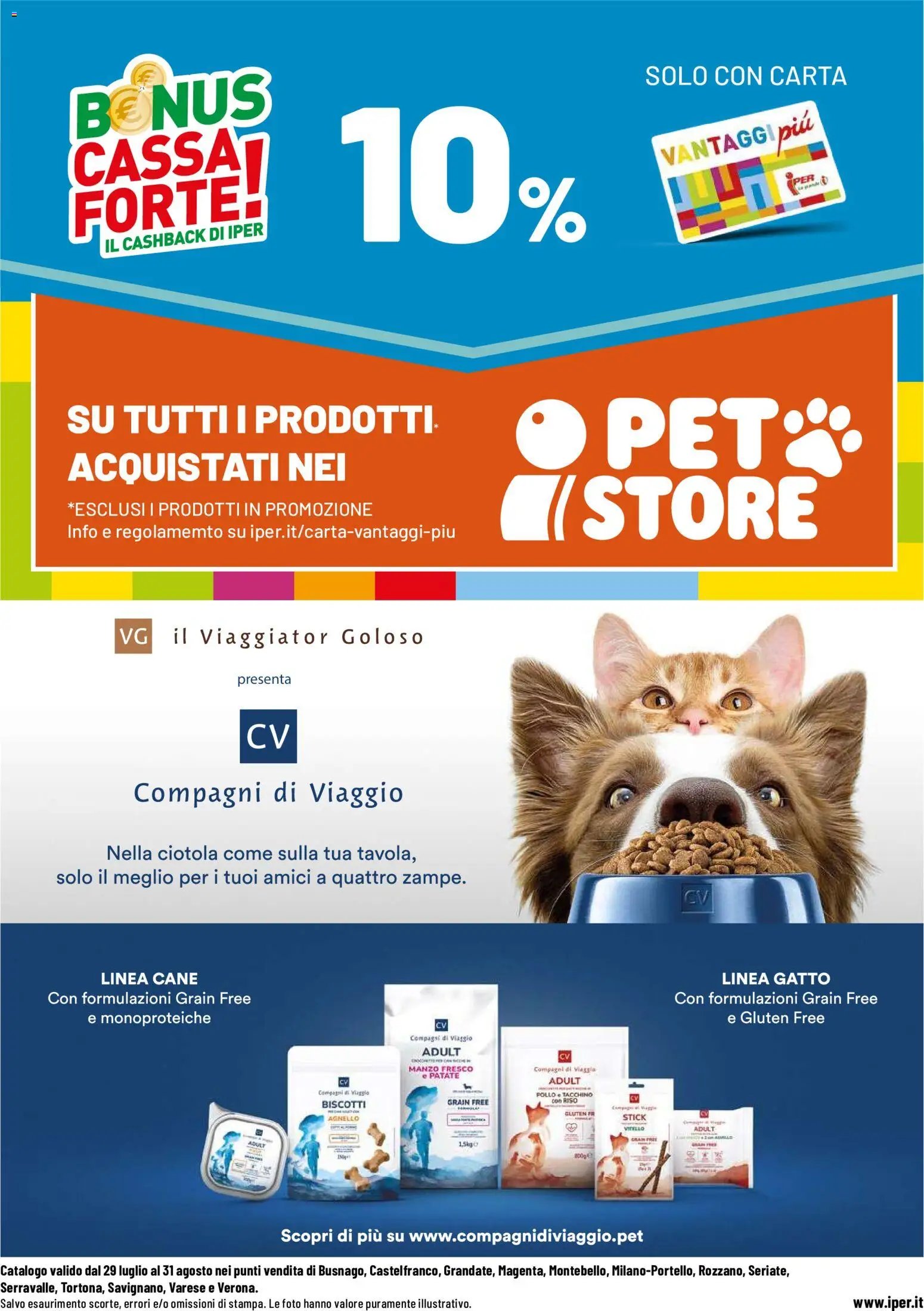 Iper volantino Pet