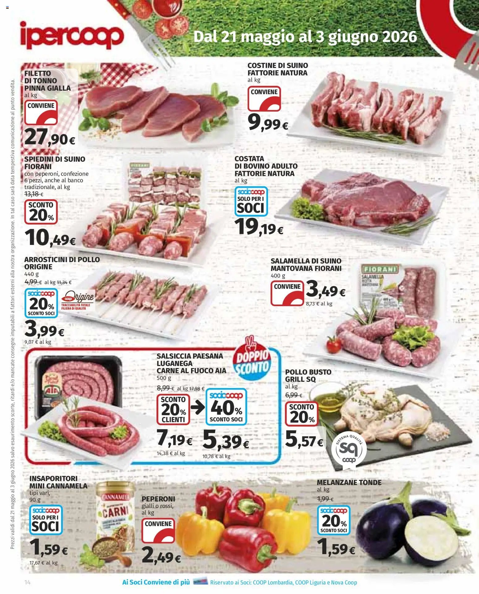 Ipercoop volantino Milano Baggio (2026-05-21 - 2026-06-03)