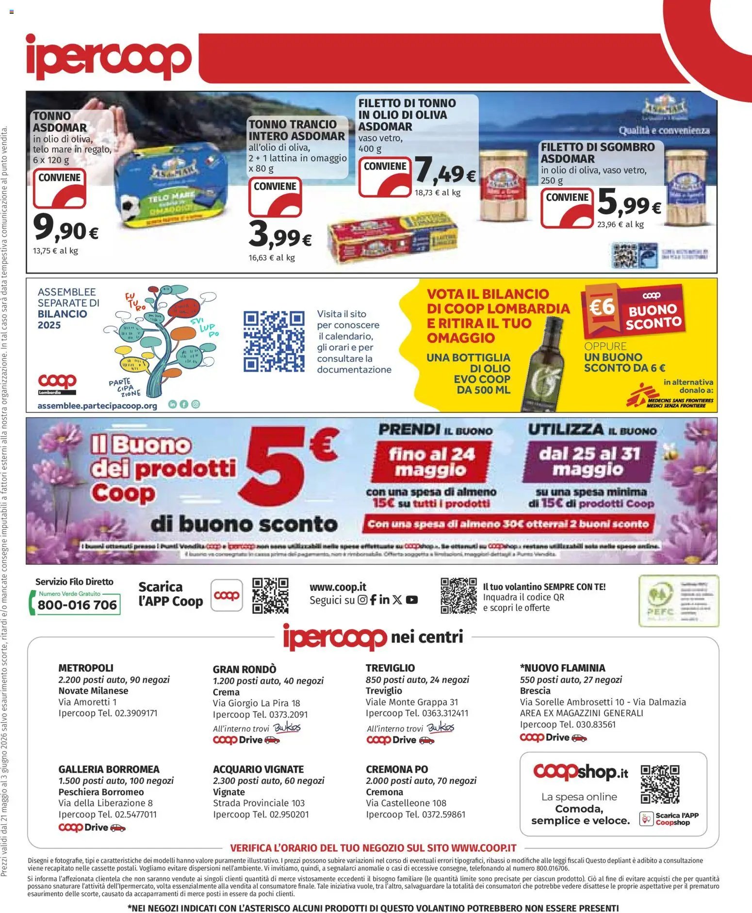 Ipercoop volantino Brescia (2026-05-21 - 2026-06-03)