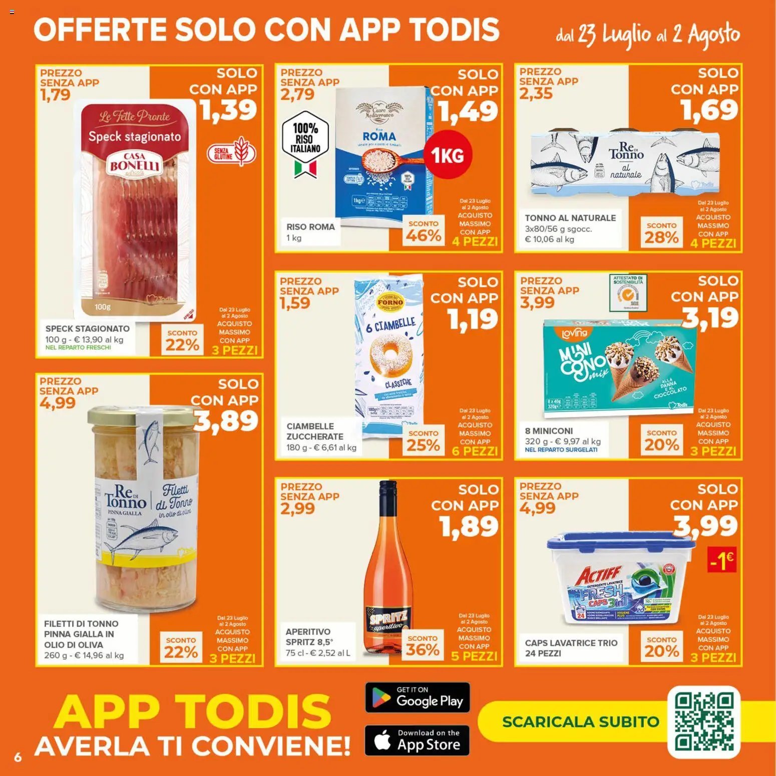 Todis volantino Sicilia
