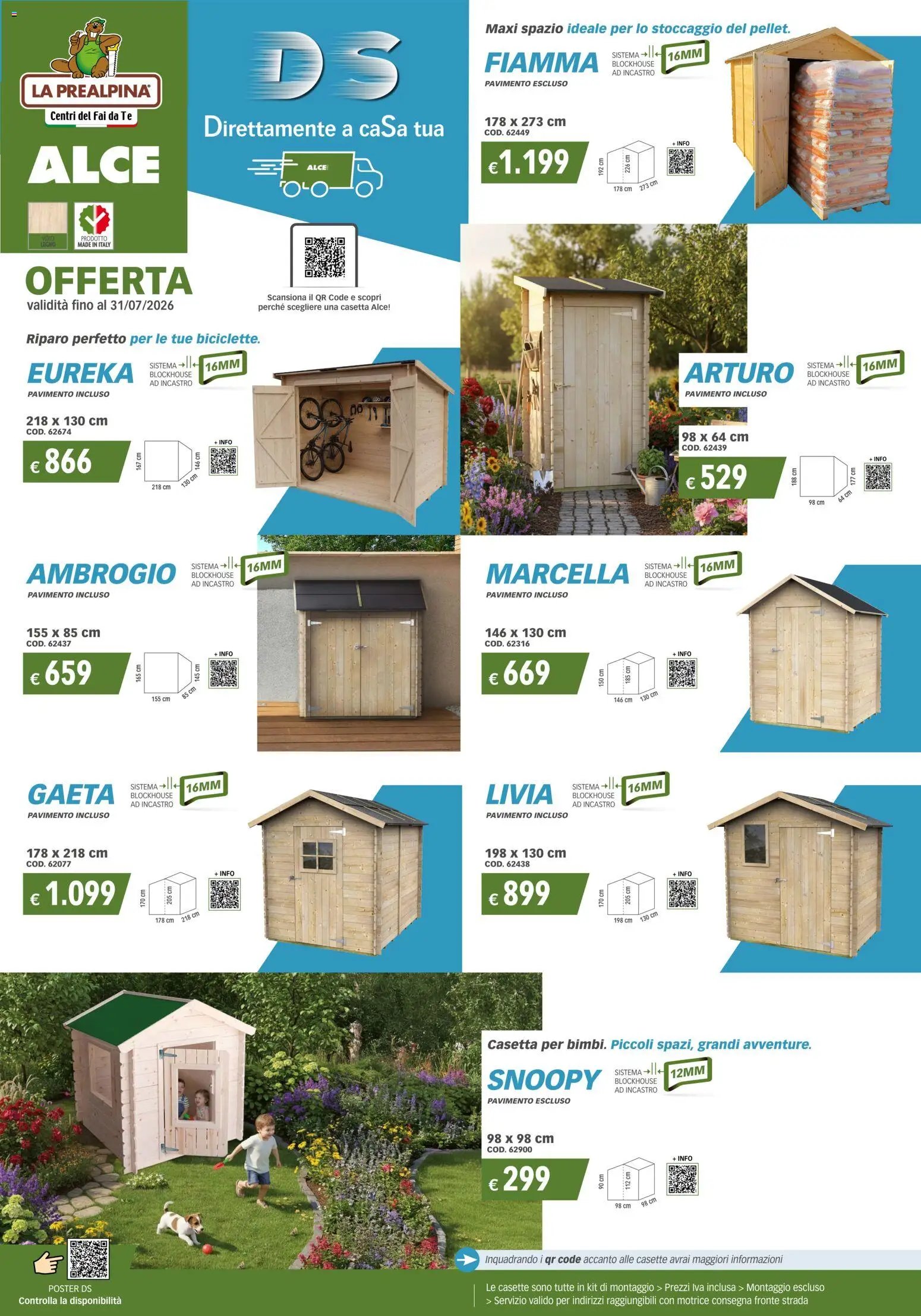 La Prealpina volantino Casette (2026-03-06 - 2026-07-31)