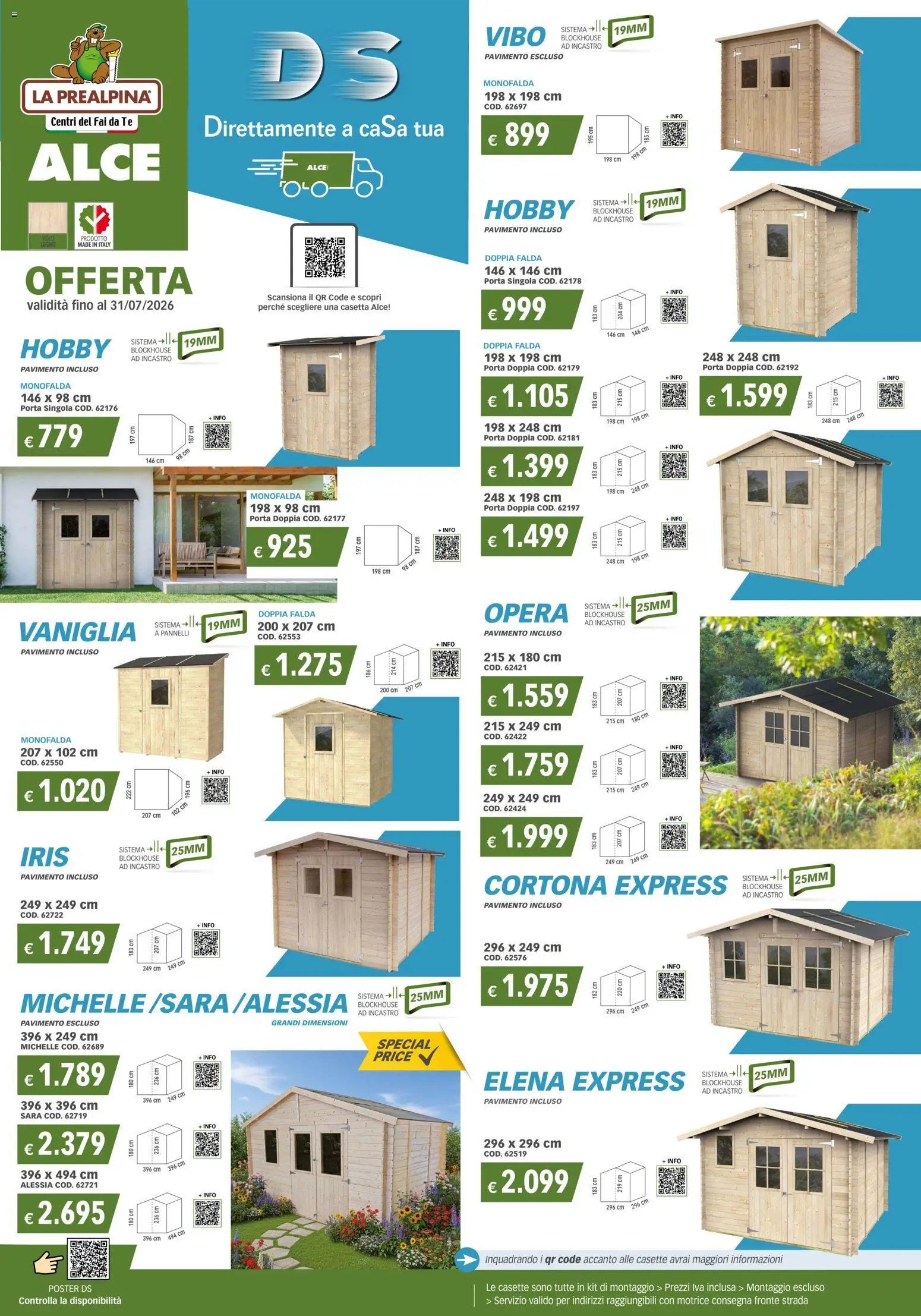 La Prealpina volantino Casette (2026-03-06 - 2026-07-31)