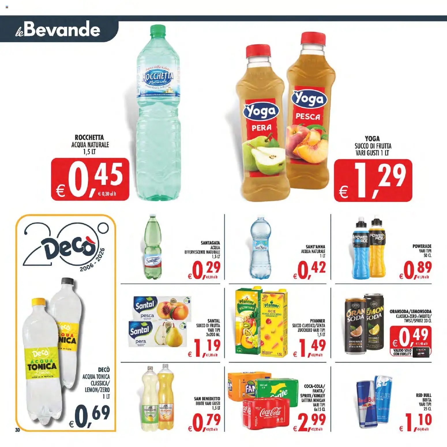 Decò volantino iperStore, Superstore Sicilia
