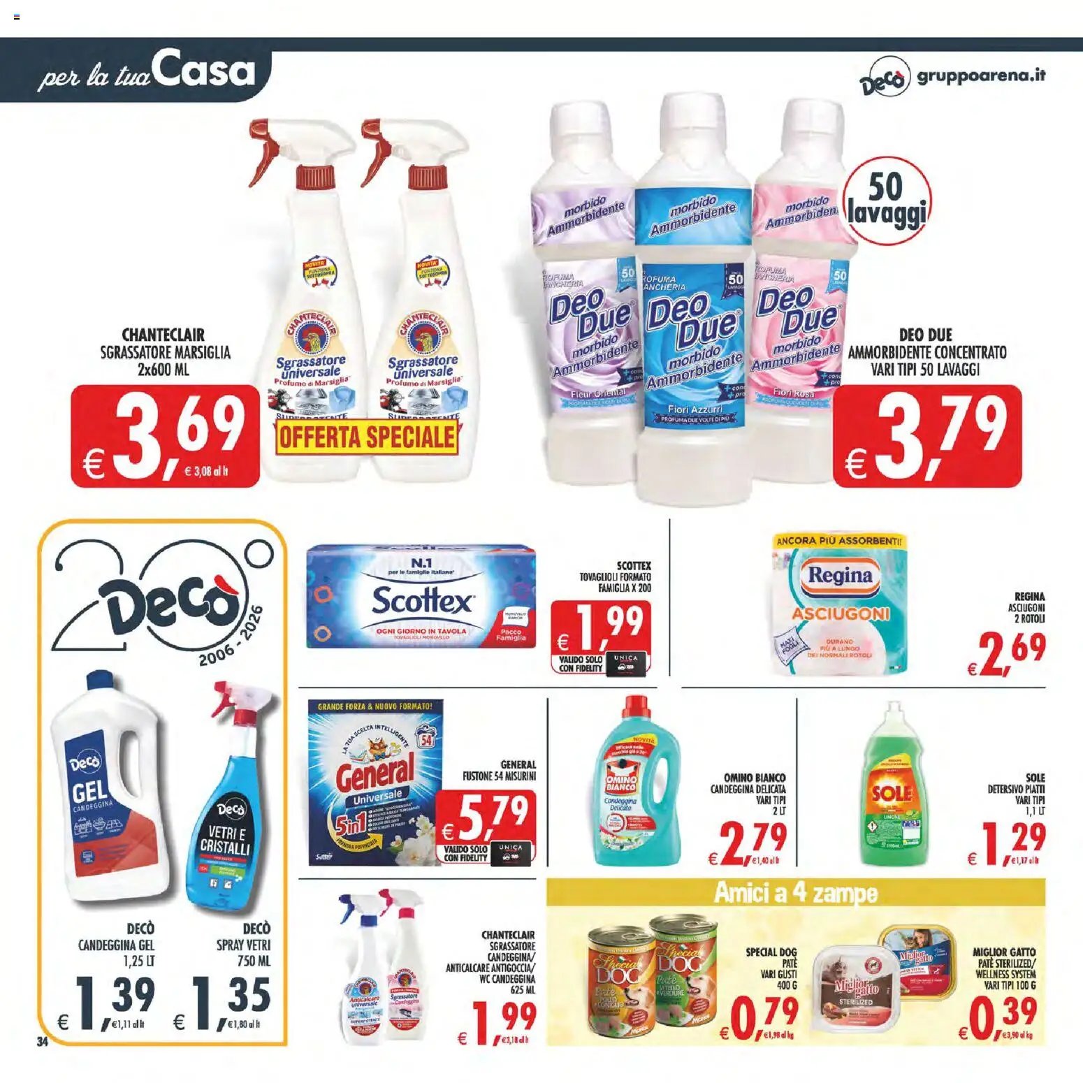Decò volantino iperStore, Superstore Sicilia