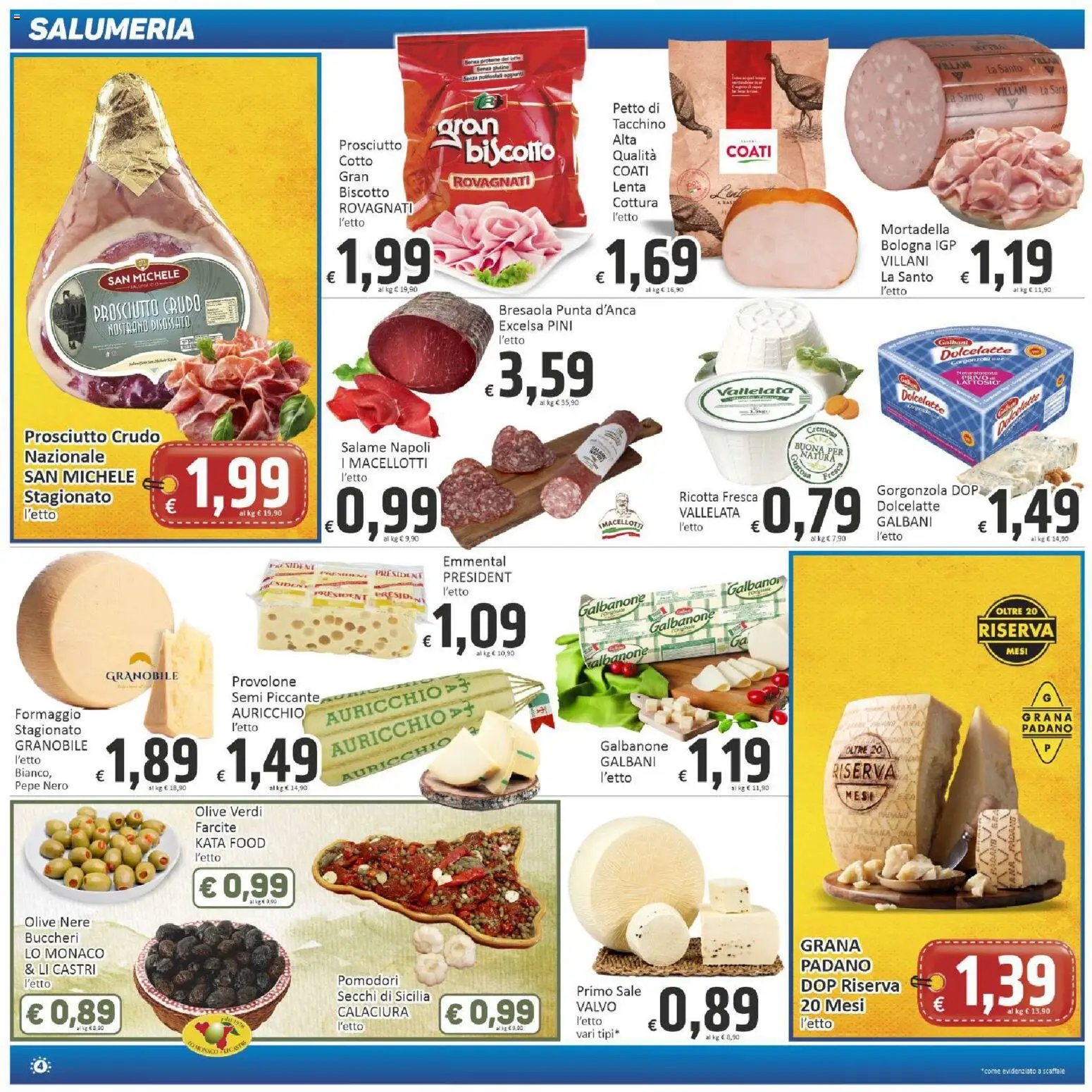 Paghi Poco volantino Aci Catena