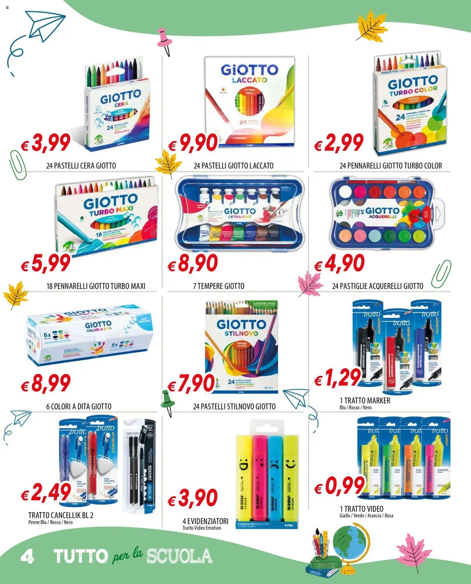 Galassia volantino Scuola