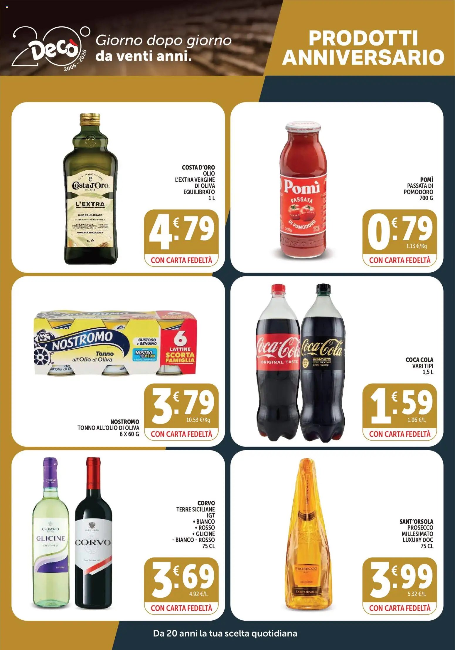 Decò volantino Gourmet