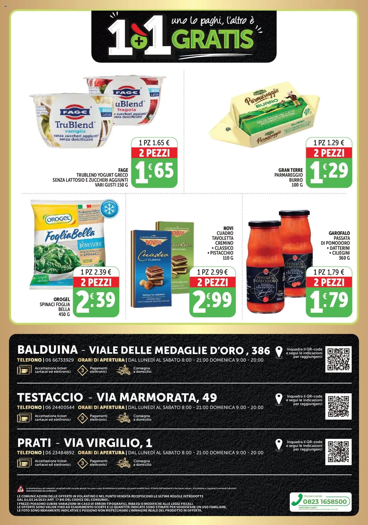 Decò volantino Gourmet