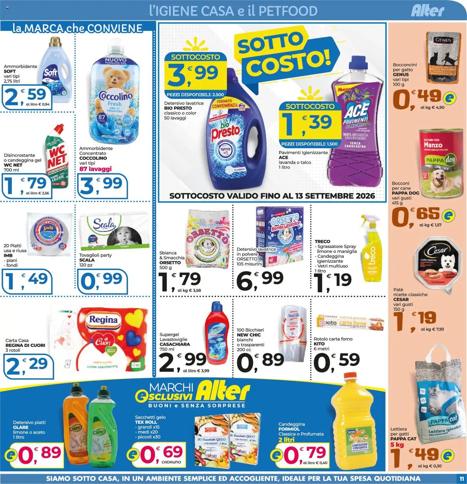Alter Discount volantino