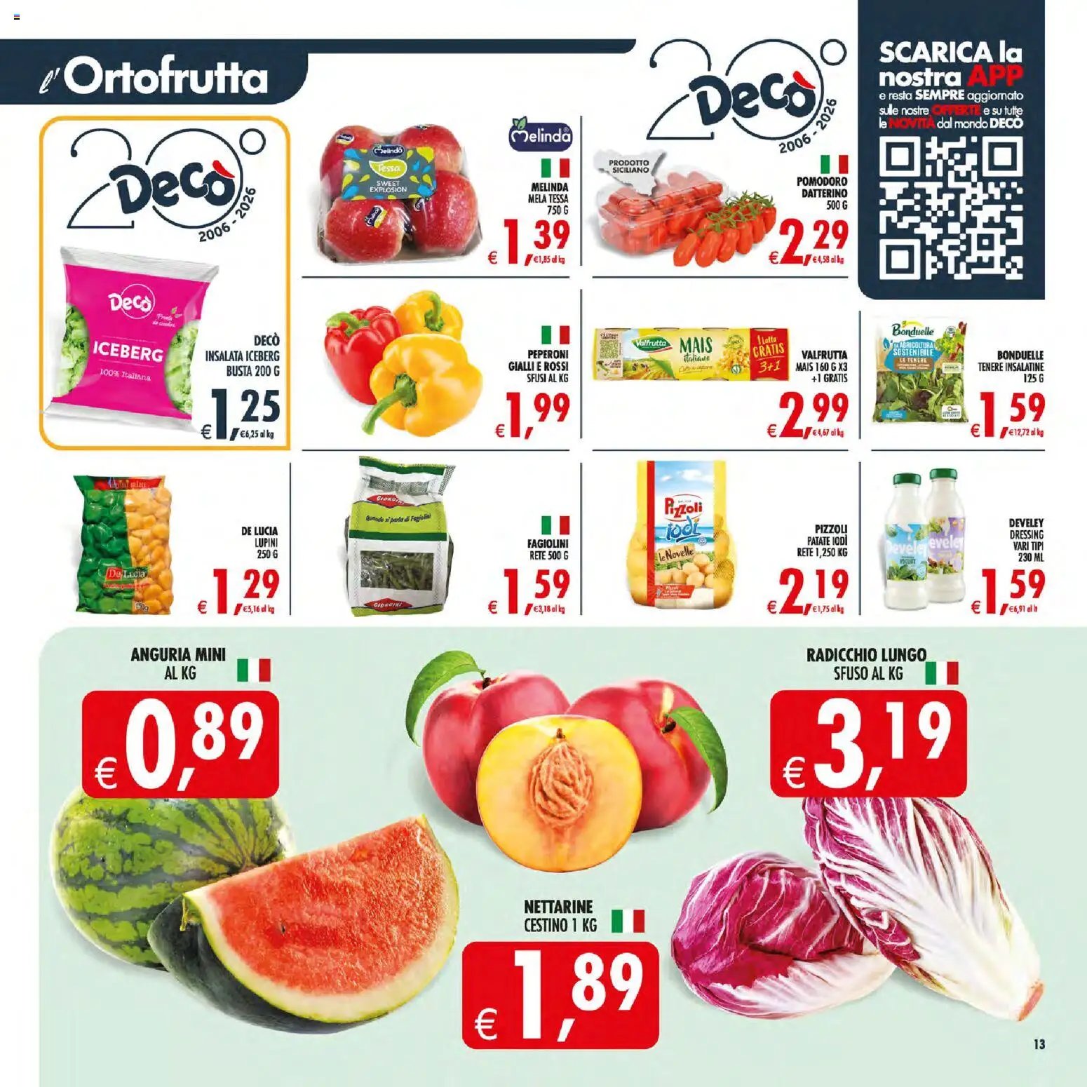 Decò volantino Maxistore, Supermercati Lipari