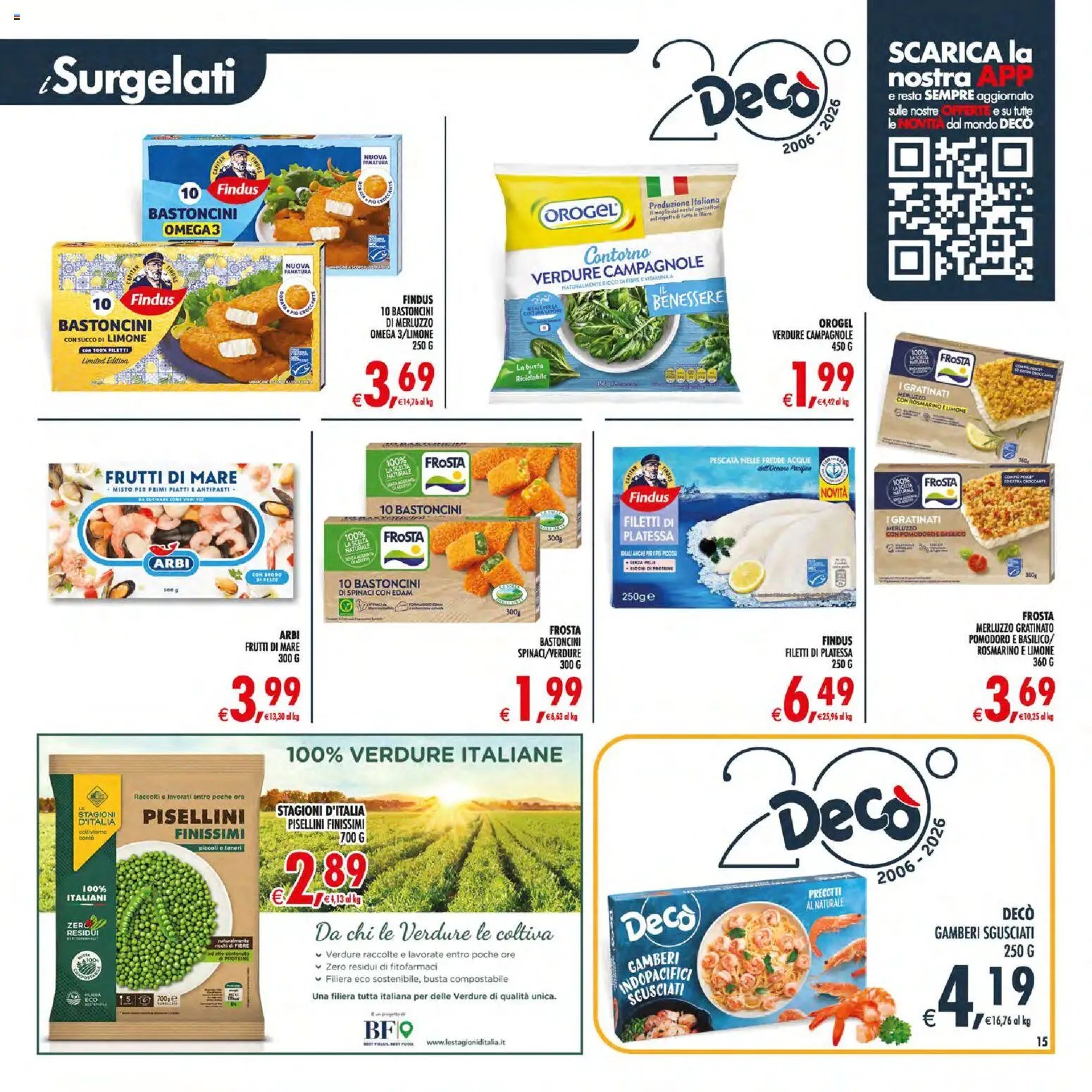 Decò volantino Maxistore, Supermercati Lipari