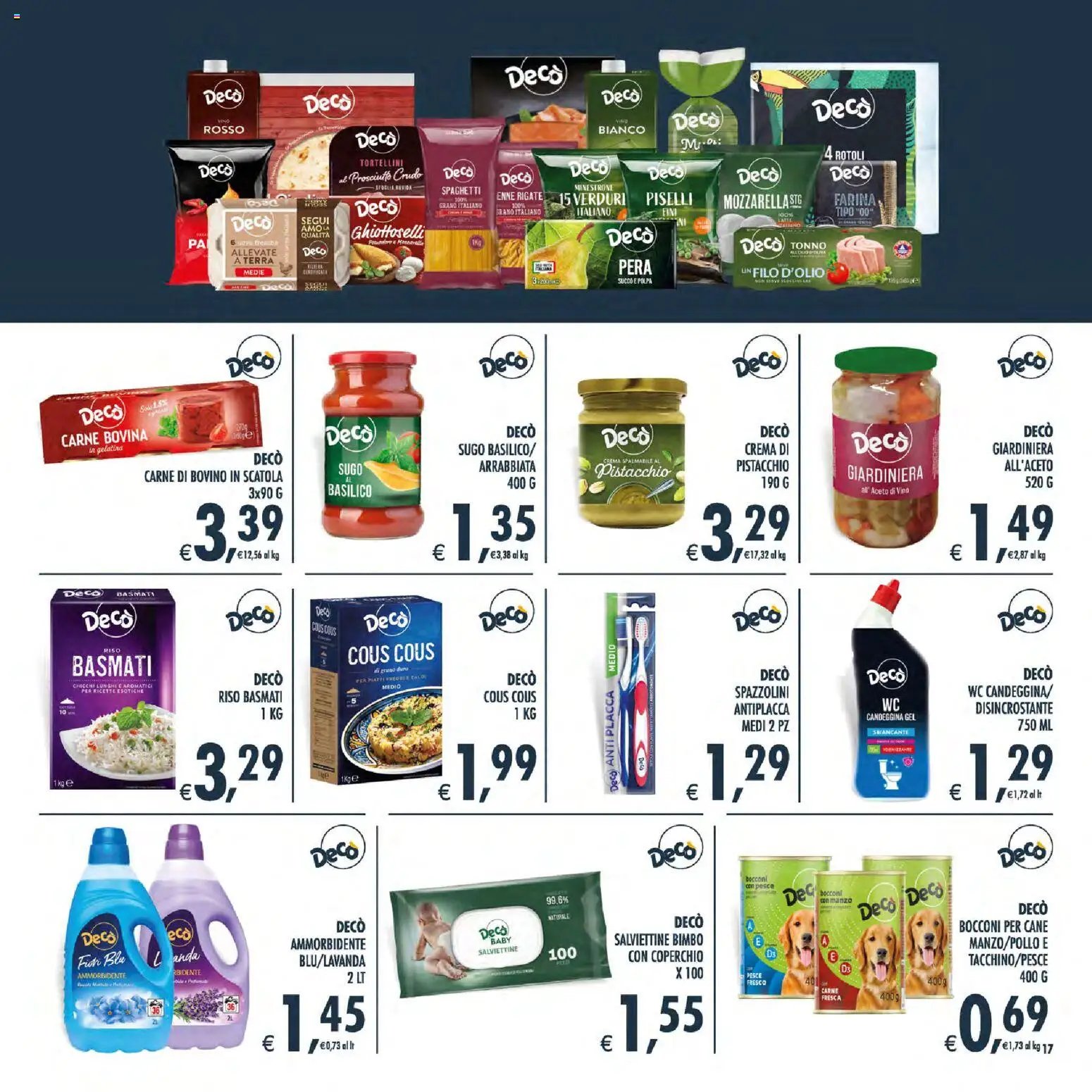 Decò volantino Maxistore, Supermercati Lipari
