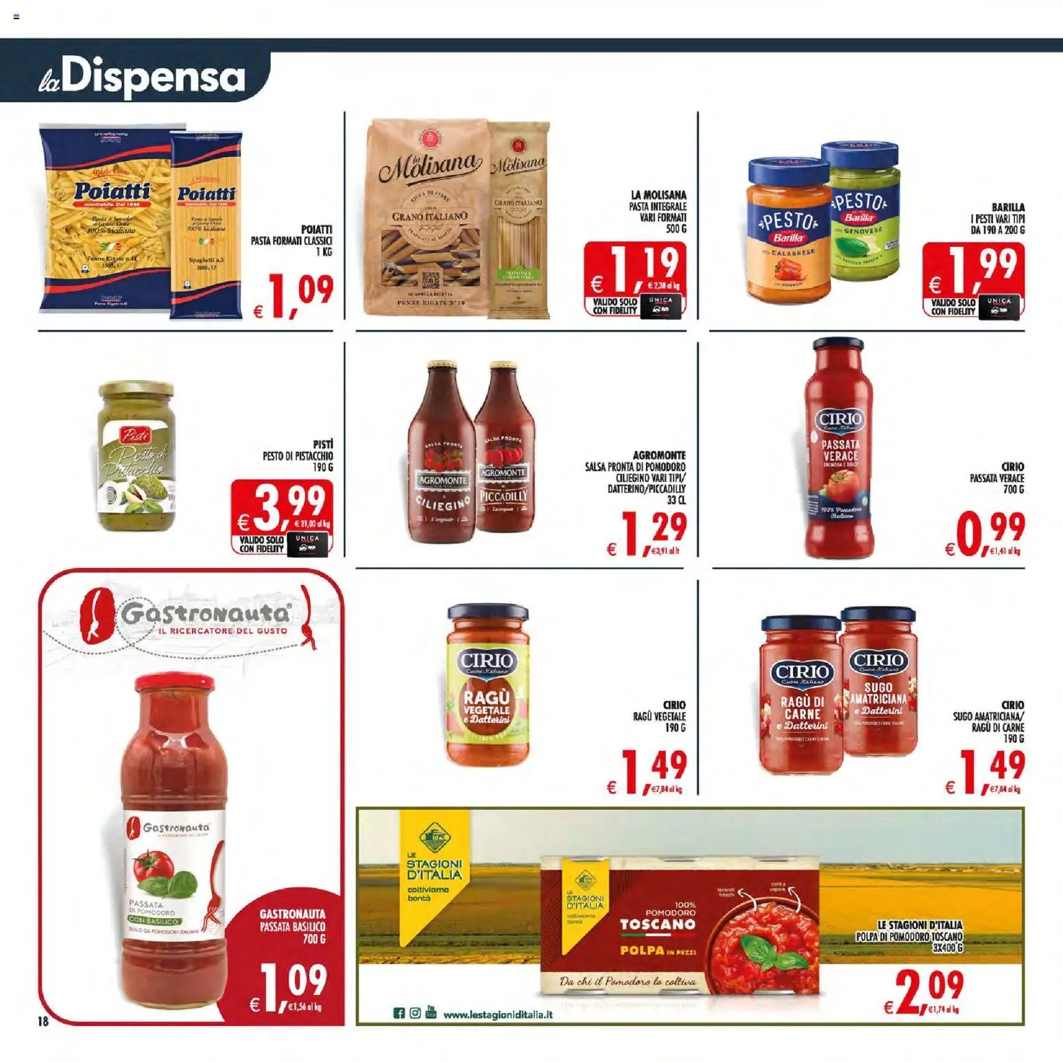 Decò volantino Maxistore, Supermercati Lipari