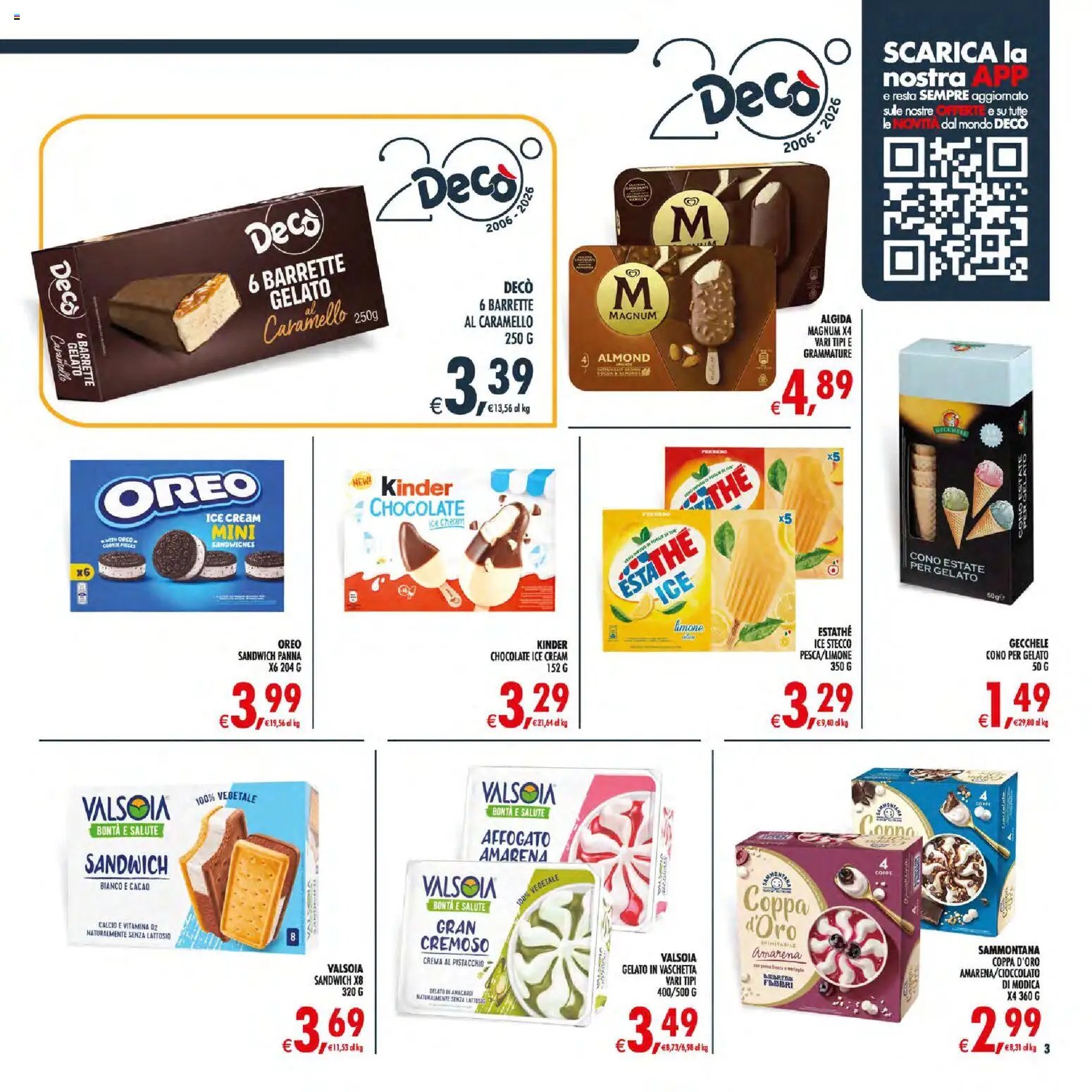 Decò volantino Maxistore, Supermercati Lipari