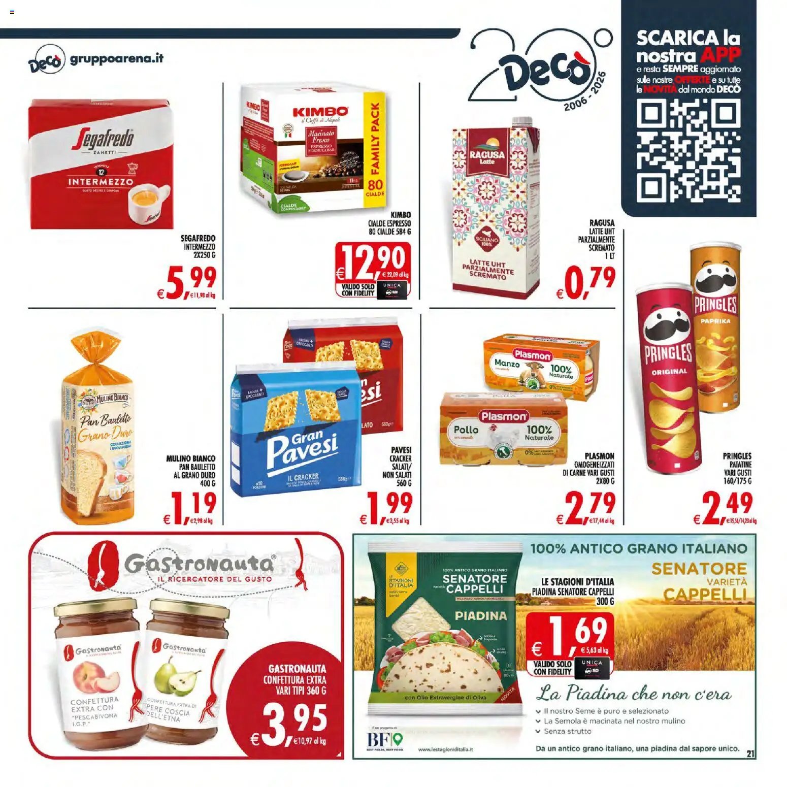 Decò volantino Maxistore, Supermercati Lipari