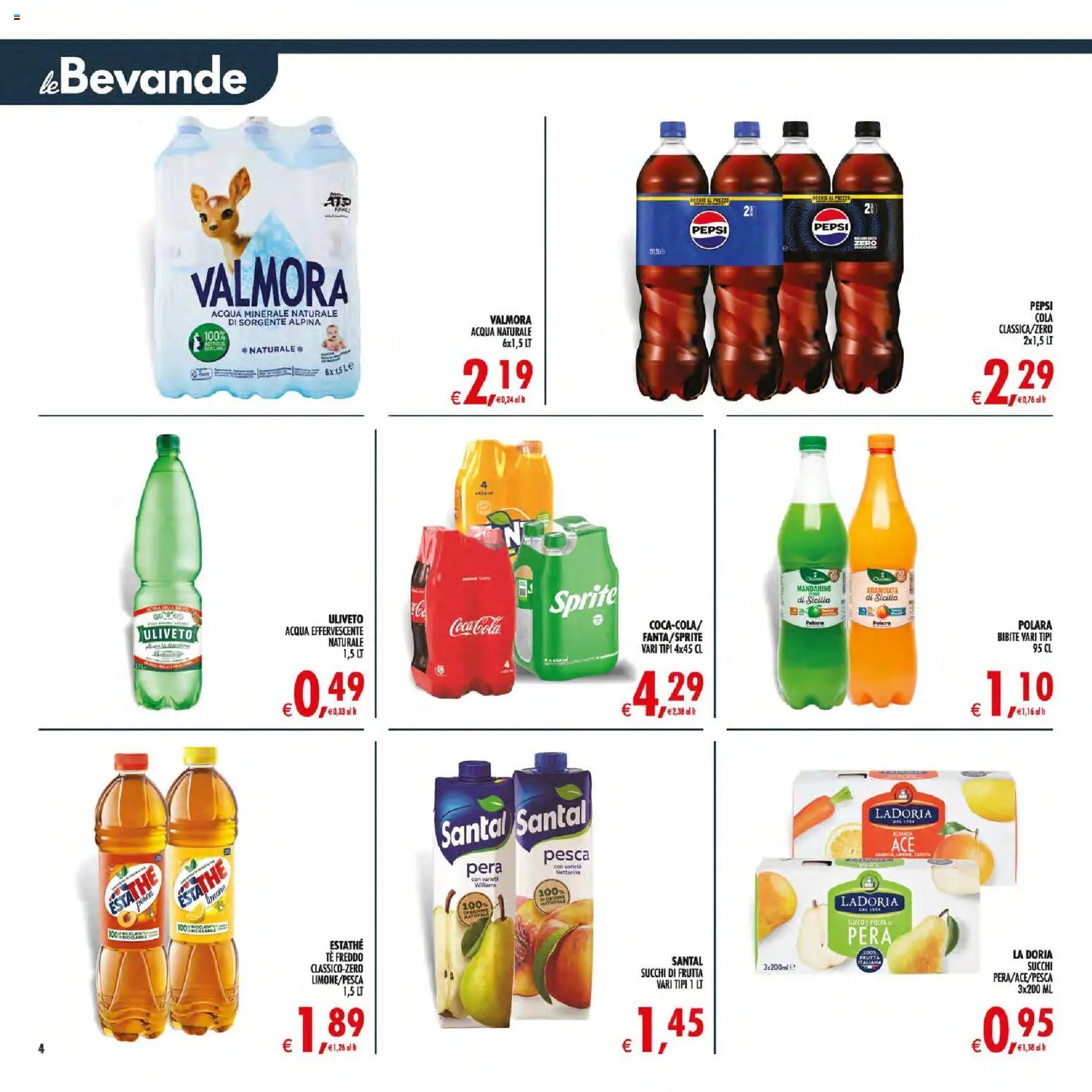 Decò volantino Maxistore, Supermercati Lipari