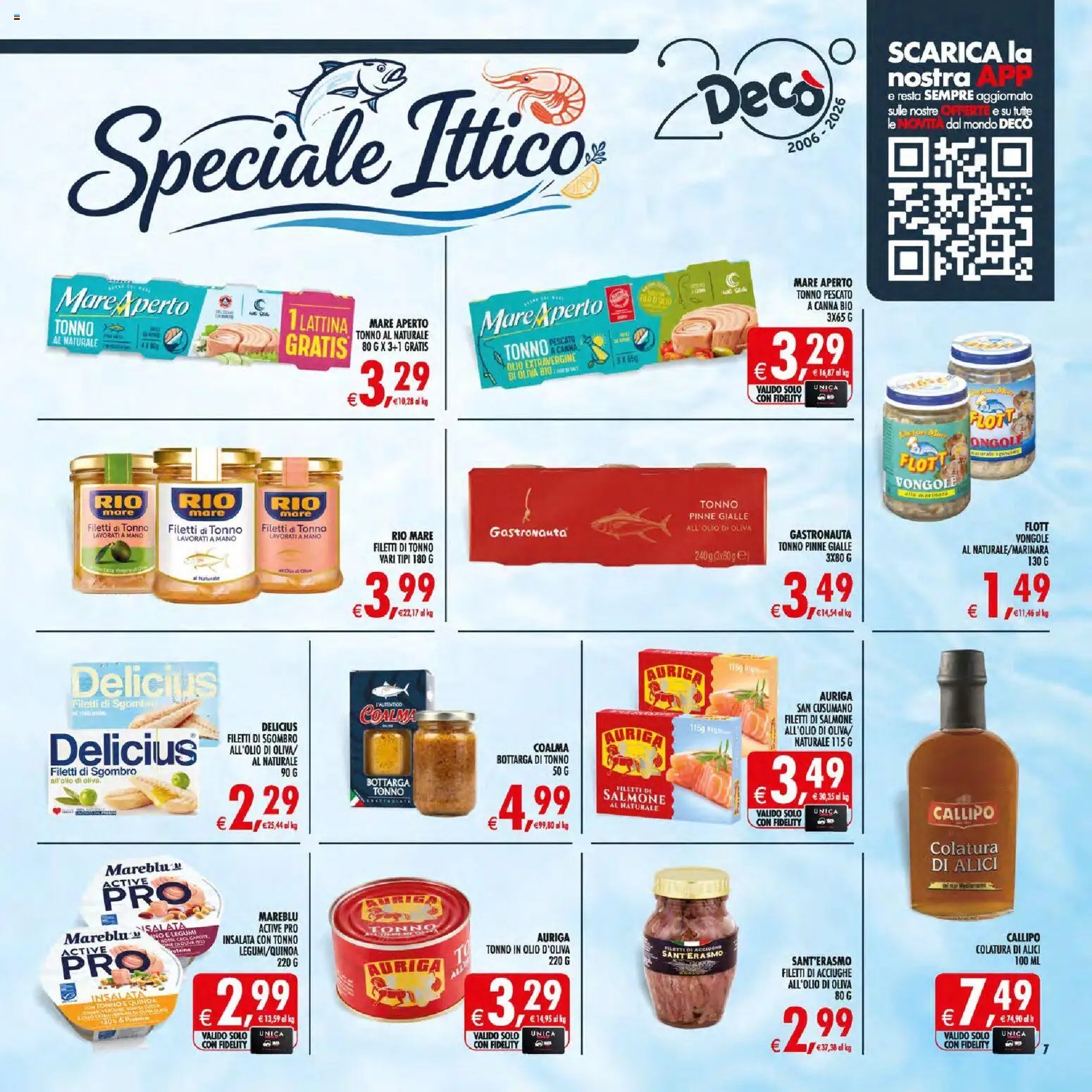 Decò volantino Maxistore, Supermercati Lipari