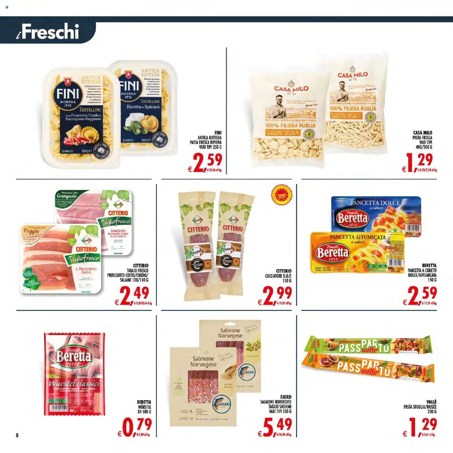 Decò volantino Maxistore, Supermercati Lipari