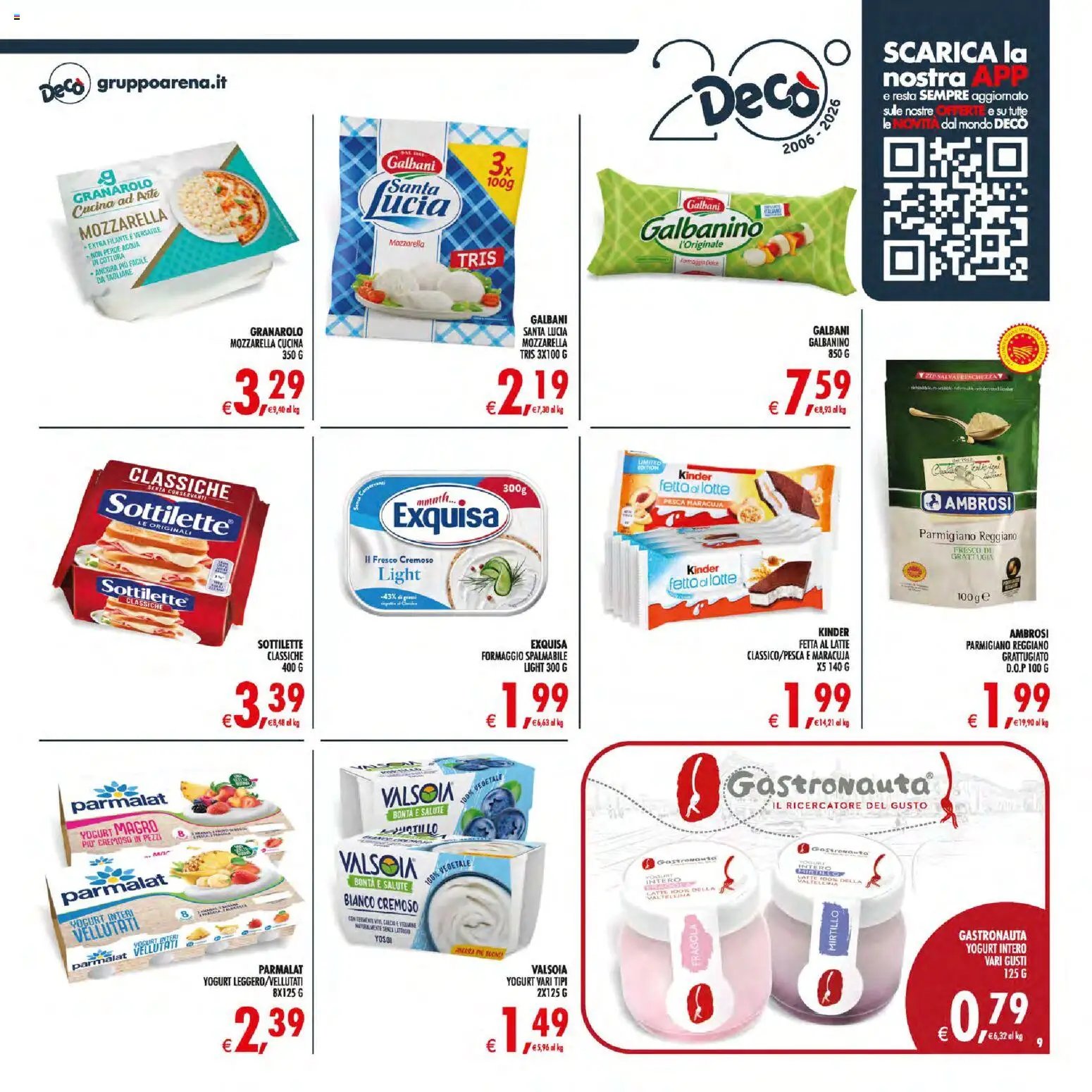 Decò volantino Maxistore, Supermercati Lipari